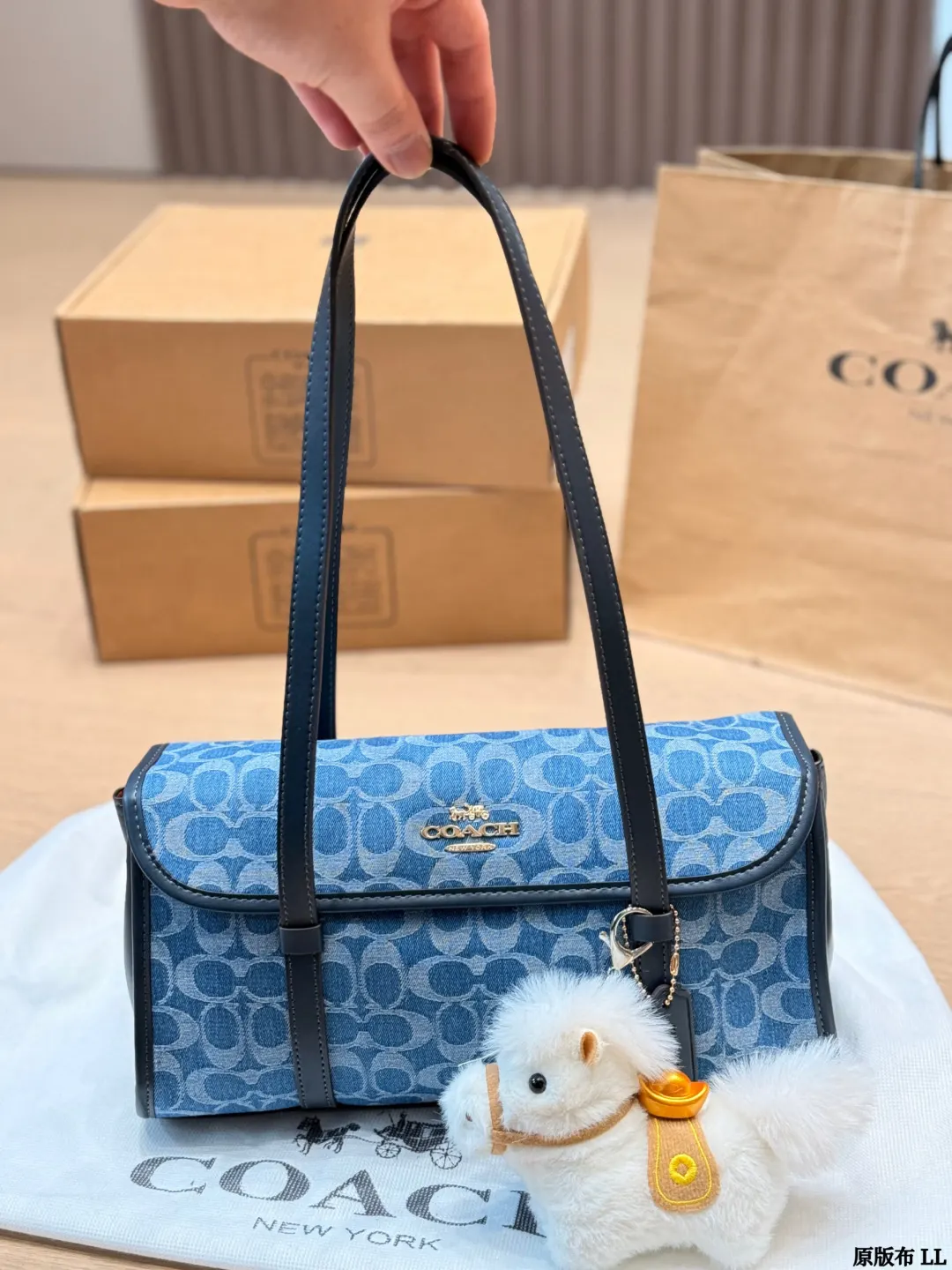 Blue Organizer Pouch Travel