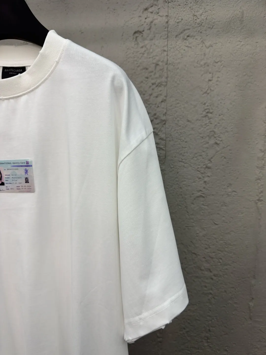 Balenciaga White Cotton Short Sleeve T-Shirt Street