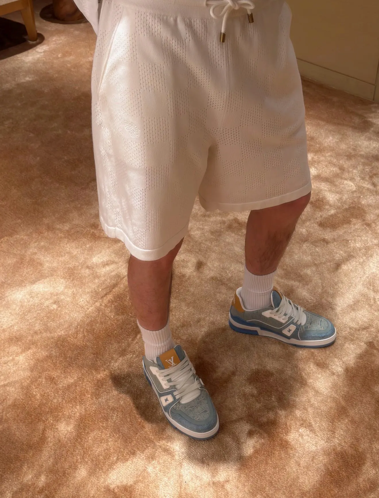 LV White Shorts Image 9 LV White Shorts Image 9