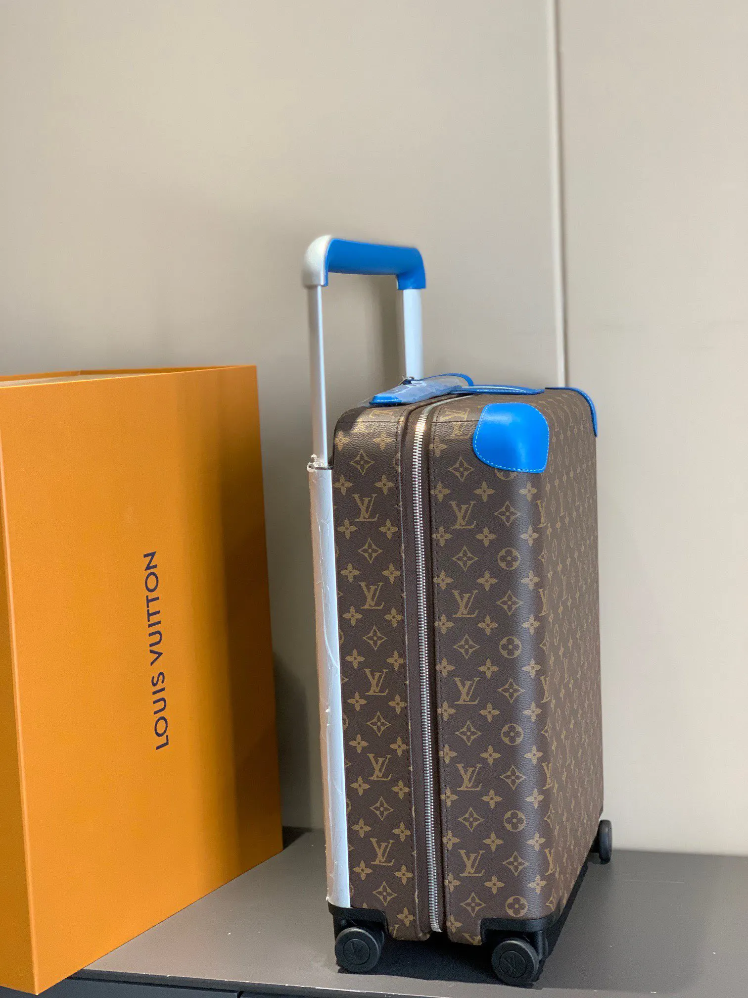 Louis Vuitton Silver Suitcase Travel Lightweight