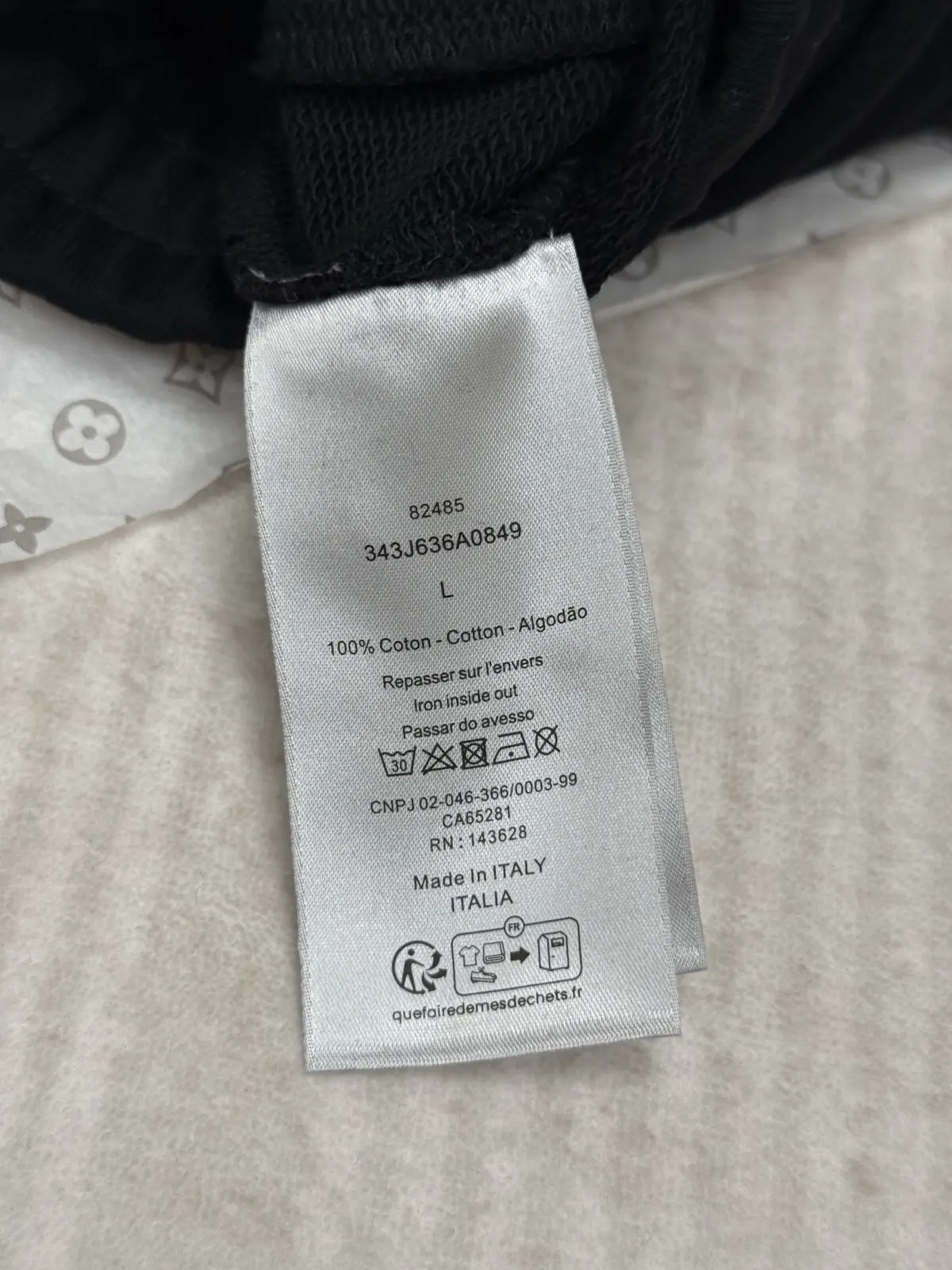 Dior 黑色 刺绣 短裤