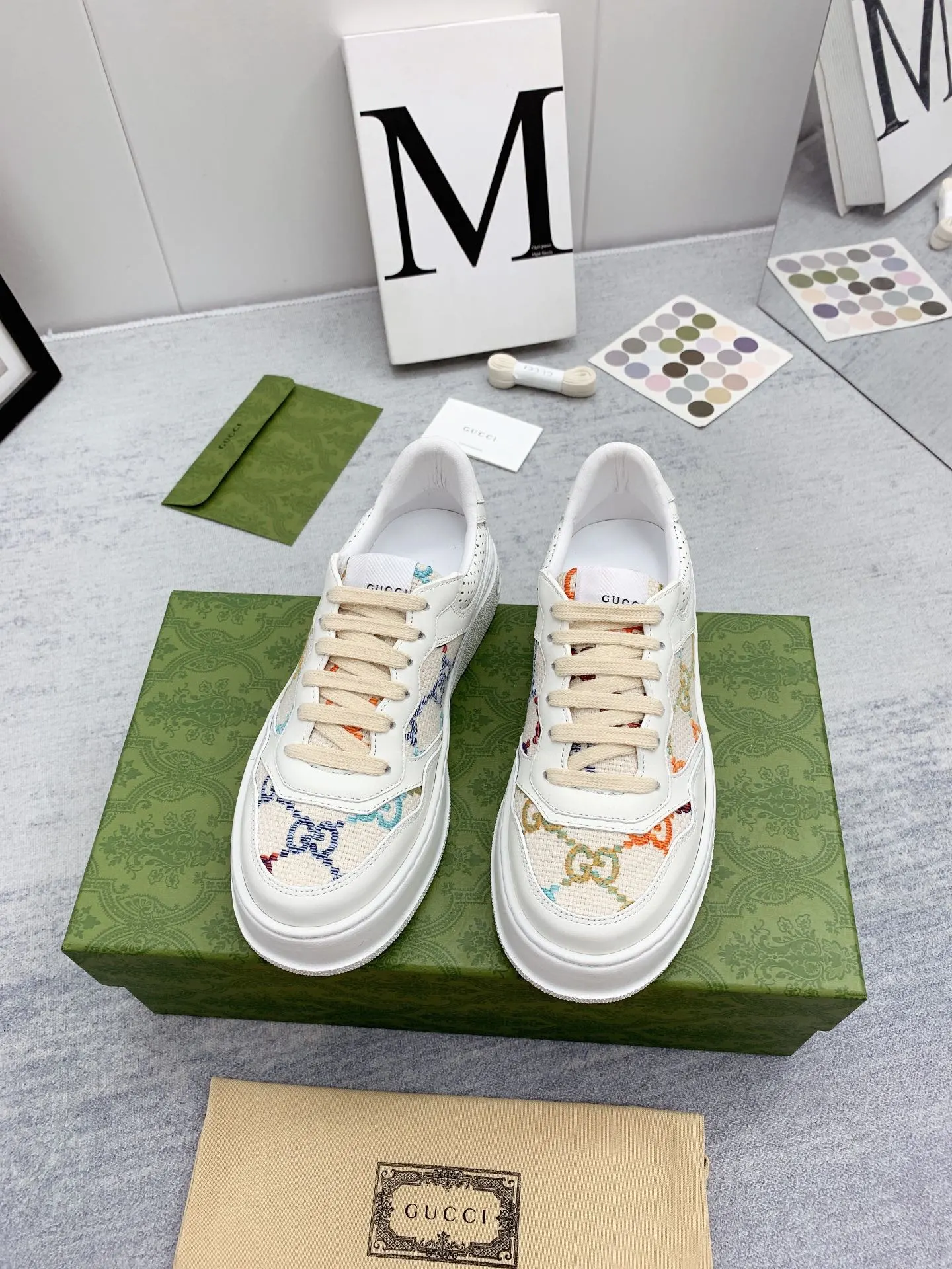 Gucci Logo休閒運動鞋