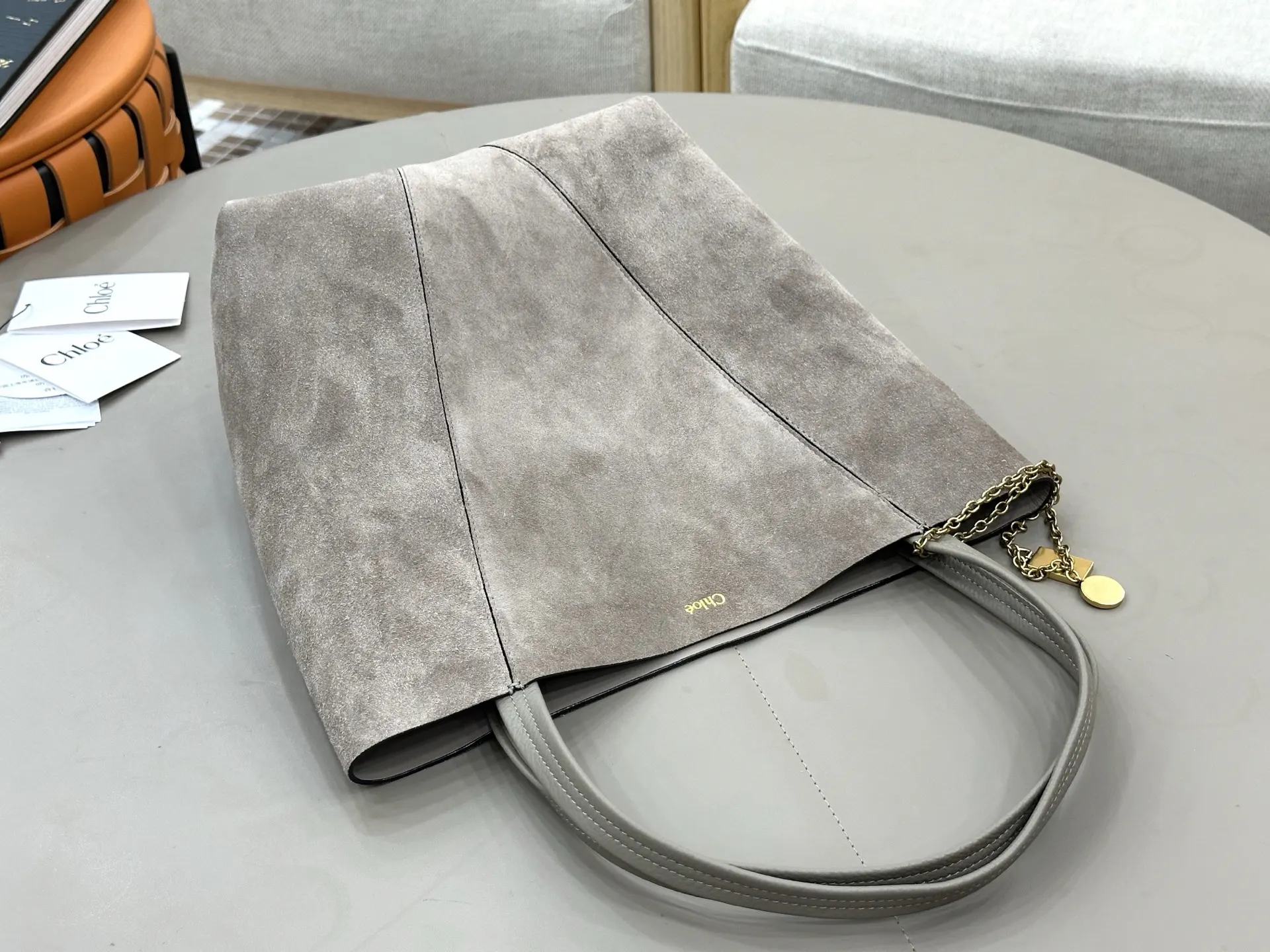 Gold Tote Bag