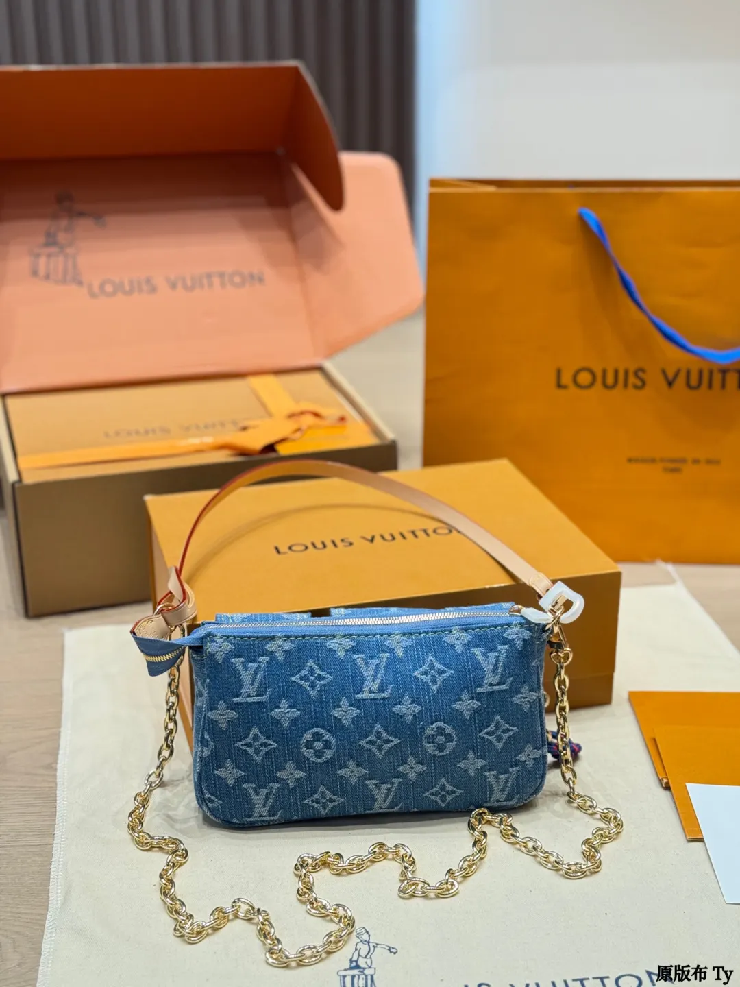 LV 老花 牛仔 Mo鏈條包 精致鏈條款(數字9) LV 老花 牛仔 Mo鏈條包 精致鏈條款(數字9)