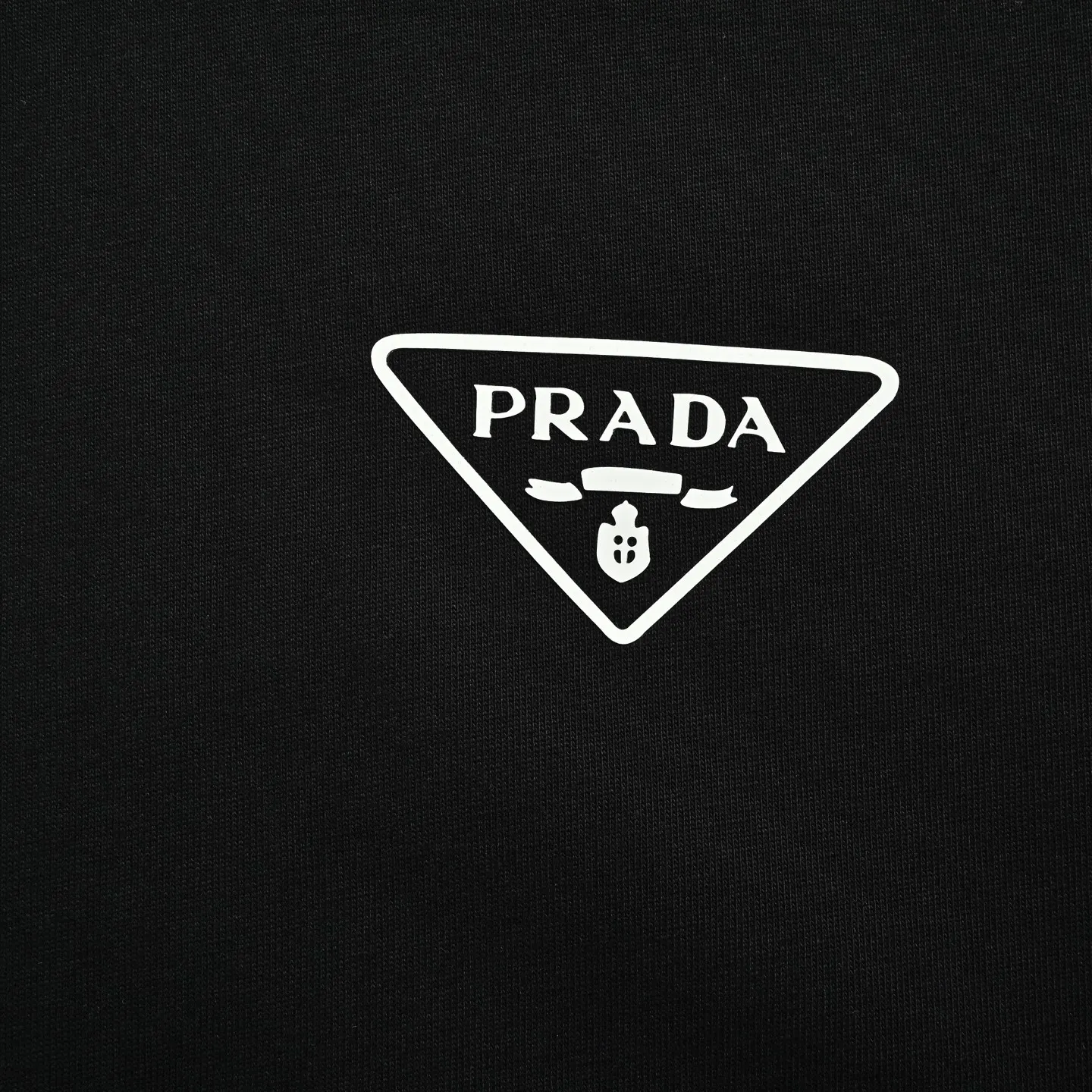 Prada Letter Short Sleeve T-Shirt