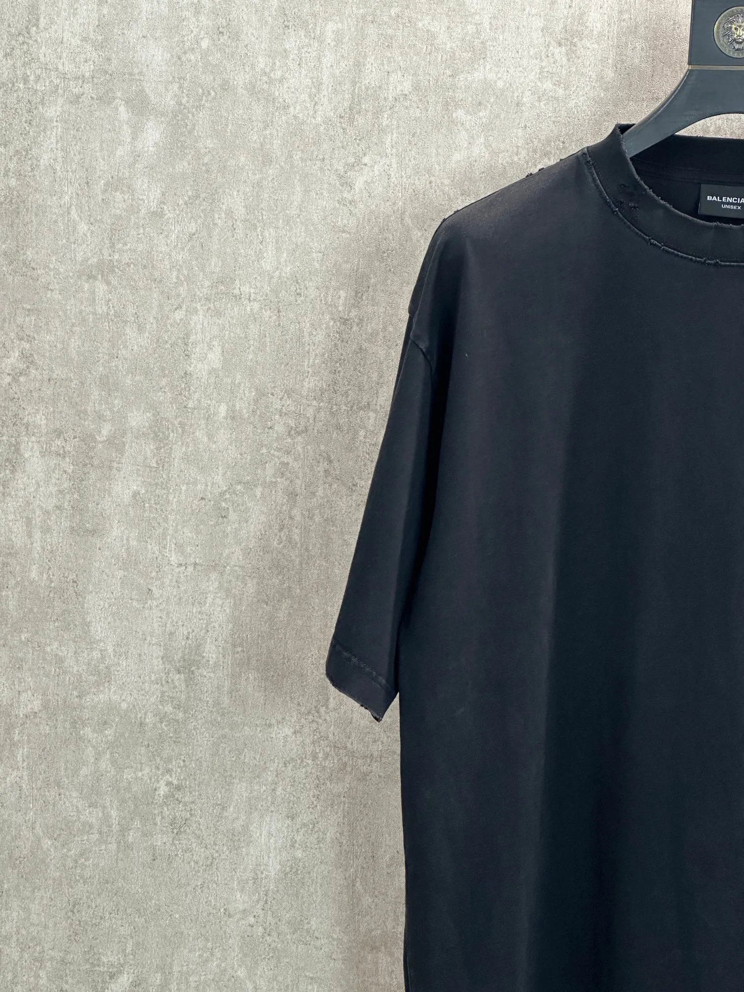 Balenciaga Letter Print Short Sleeve T-Shirt Street