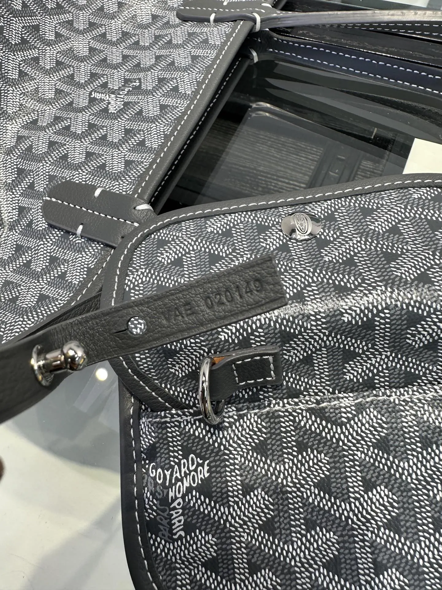 Goyard 灰色 小牛皮 托特包 大容量托特款