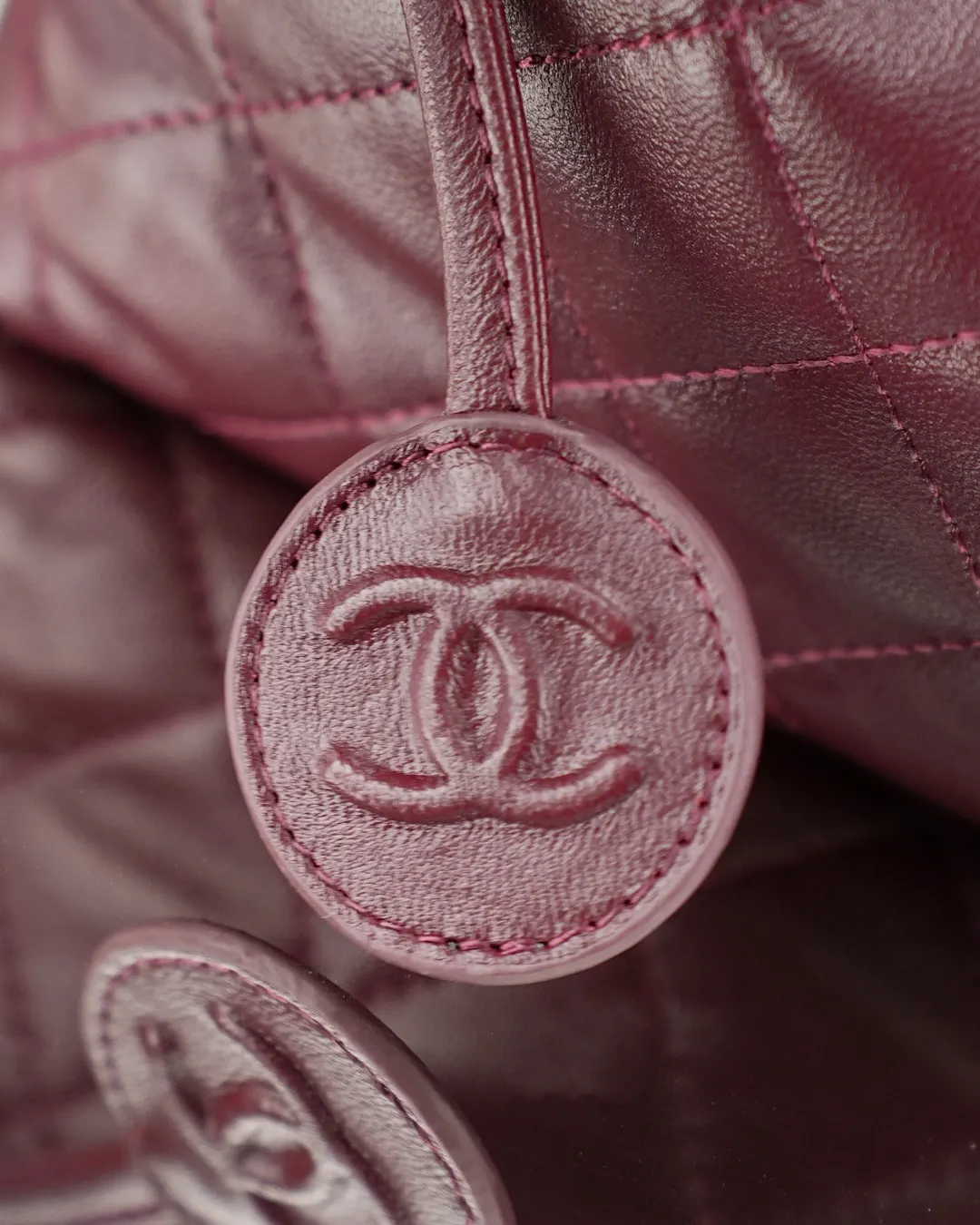 CHANEL 红色 羊皮 手提包 通勤手提款