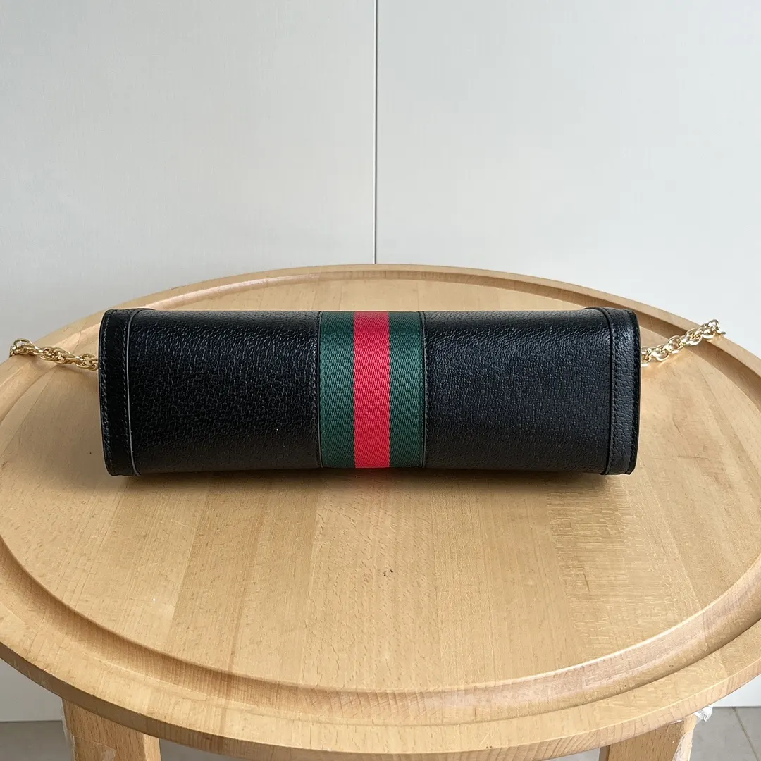 Gucci GG Supreme Ophidia 老花鏈條包 日常搭配
