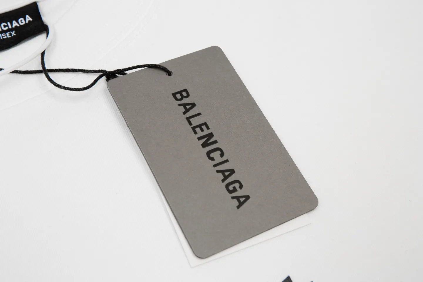 Balenciaga Black Short Sleeve T-Shirt Loose