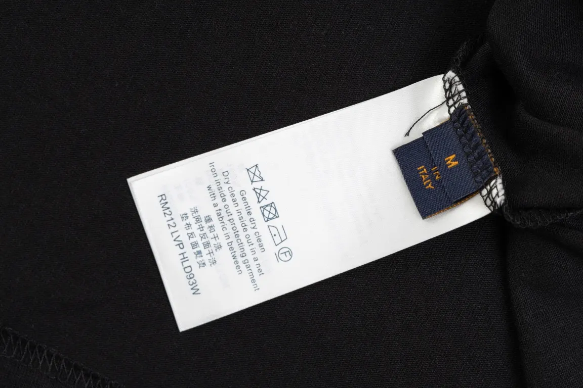Louis Vuitton 字母 纯棉 短袖T恤