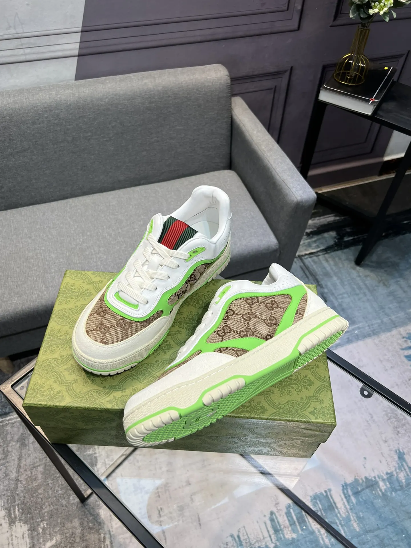 Gucci Logo休闲运动鞋