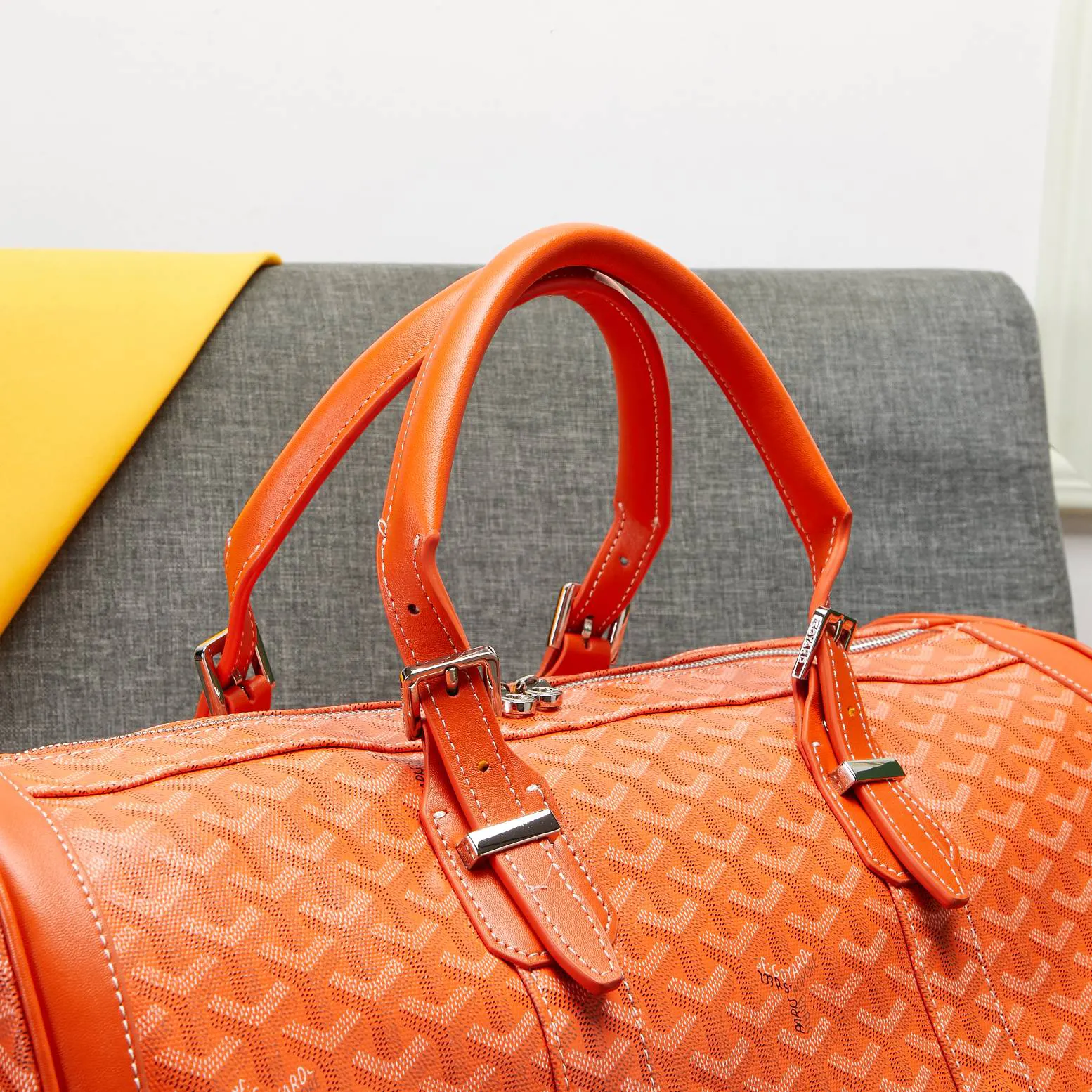 Goyard 吴亦凡同款包男女同款口袋GY戈雅旅行包手提单肩短 大容量旅行款