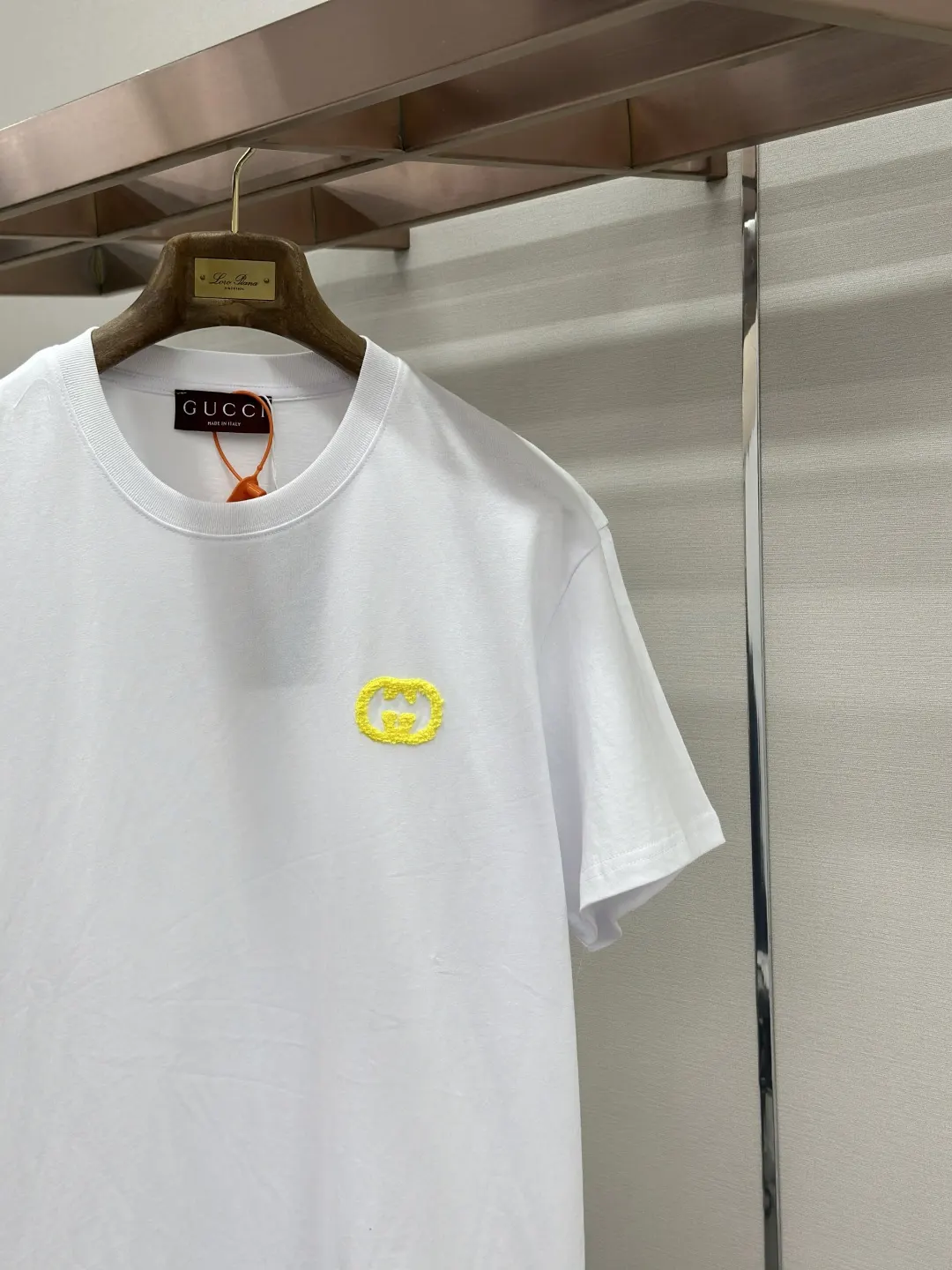 Gucci Double G Embroidery Short Sleeve T-Shirt Image 6 Gucci Double G Embroidery Short Sleeve T-Shirt Image 6
