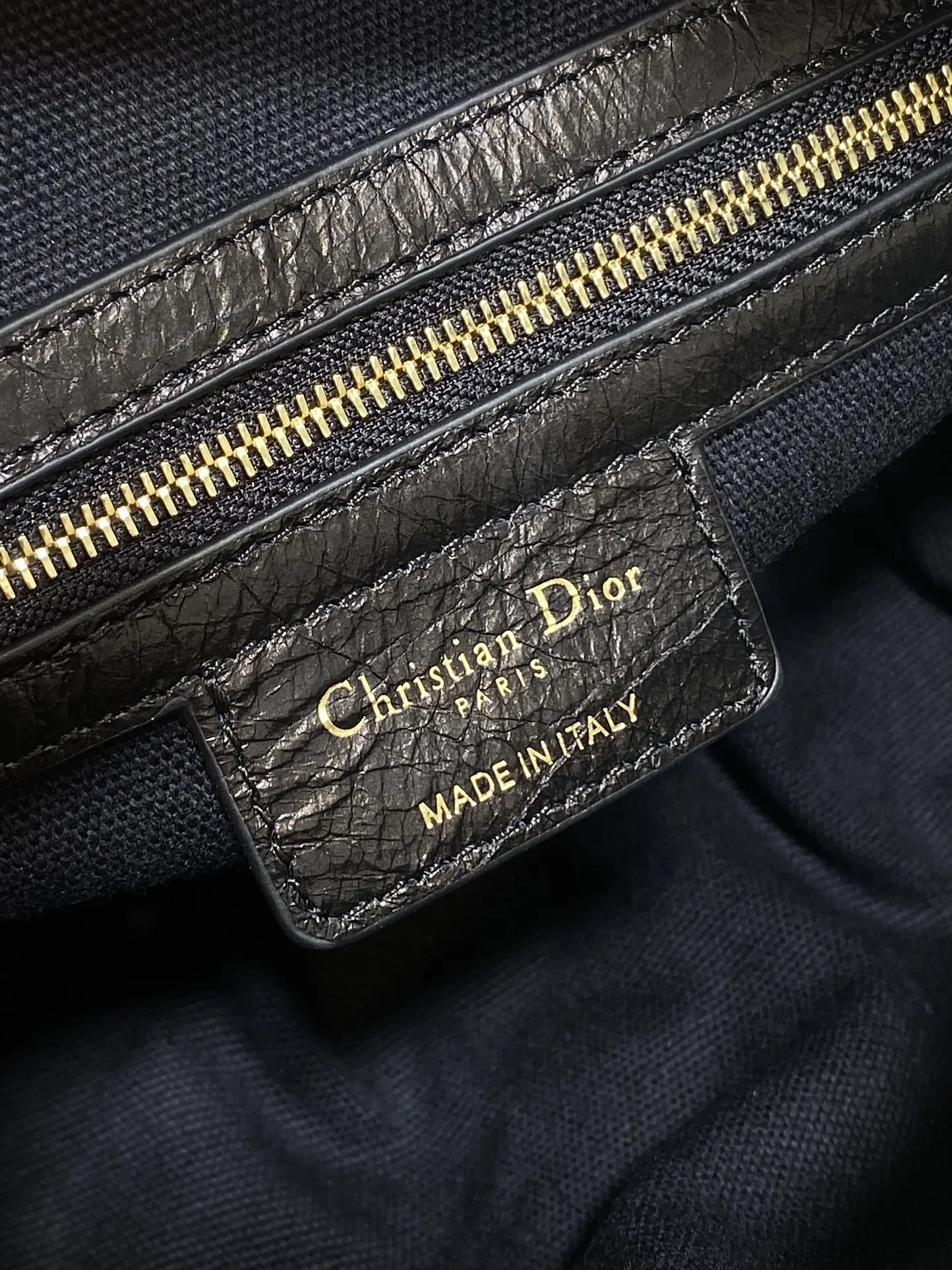 Dior 黑色月牙包 金链手提斜挎 手提包