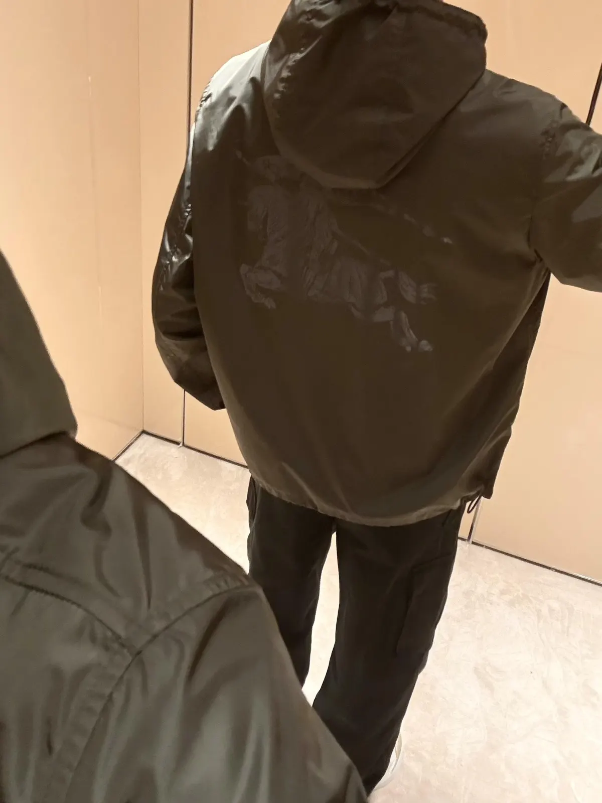 Burberry 印花 尼龙 外套 通勤休闲款