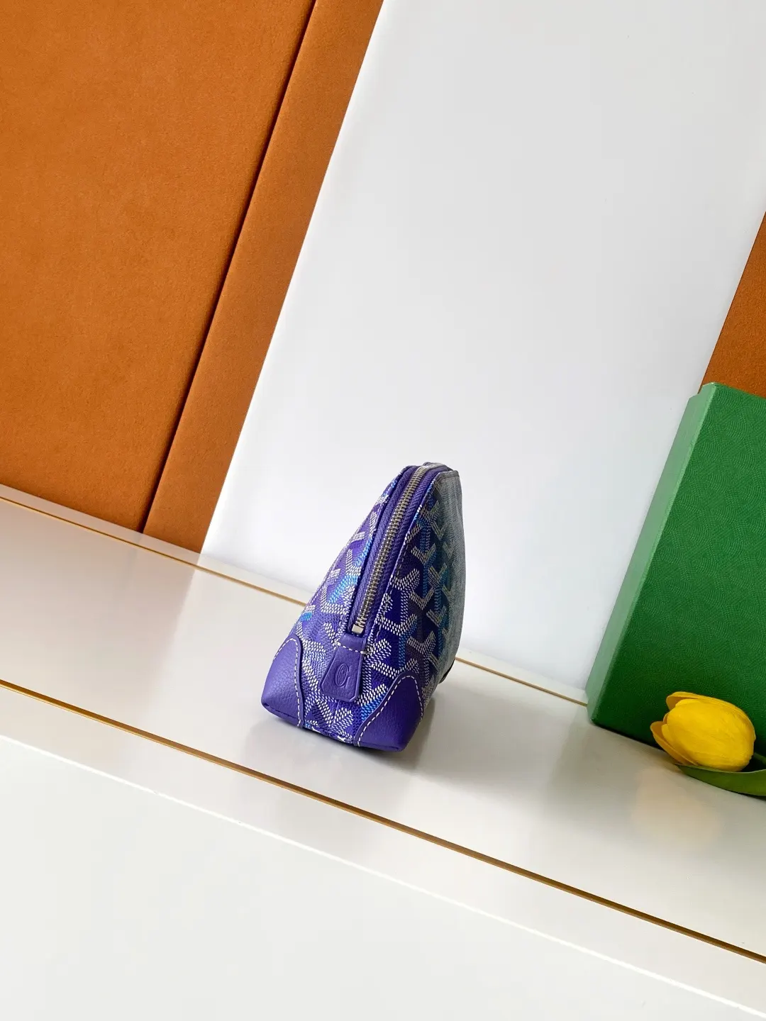 Goyard VENDOME 化妝包内衬防水棉质里料 堪称理想的化 行李箱 旅行拉杆款 輕便出行款