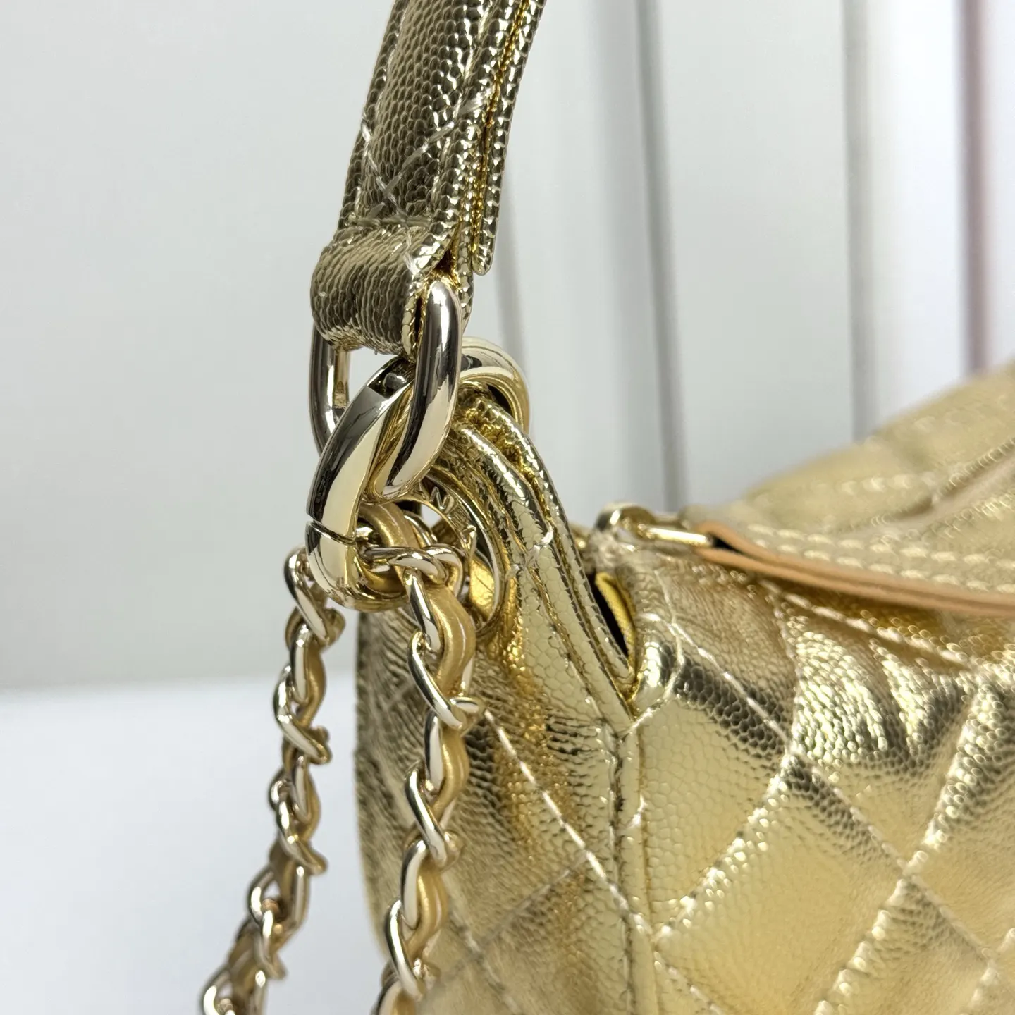 Gold Crossbody Bag Lightweight Versatile