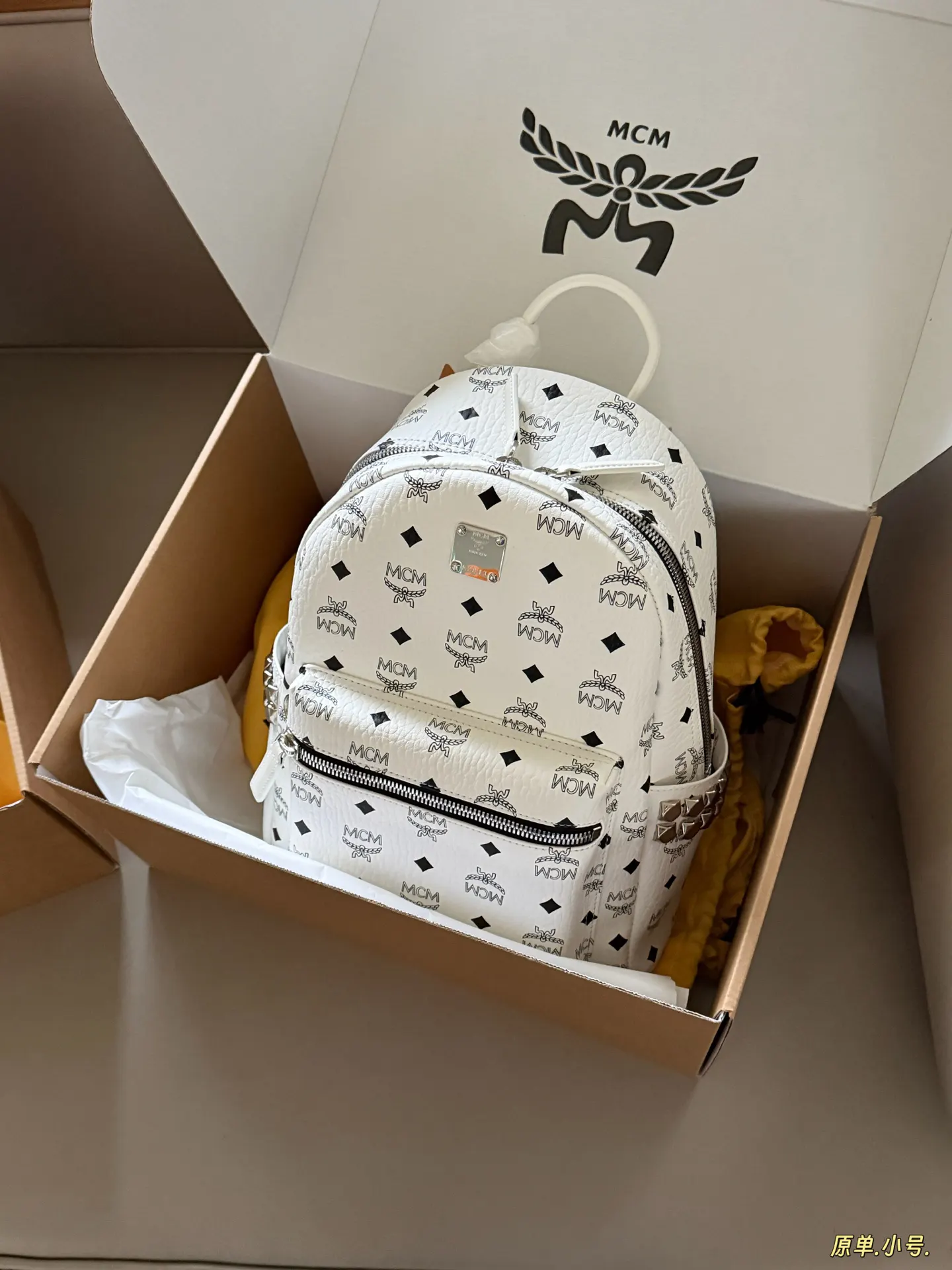 White Backpack