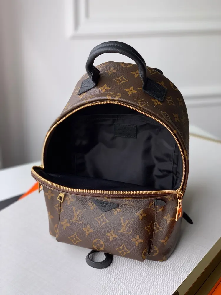 Gold Backpack Leather