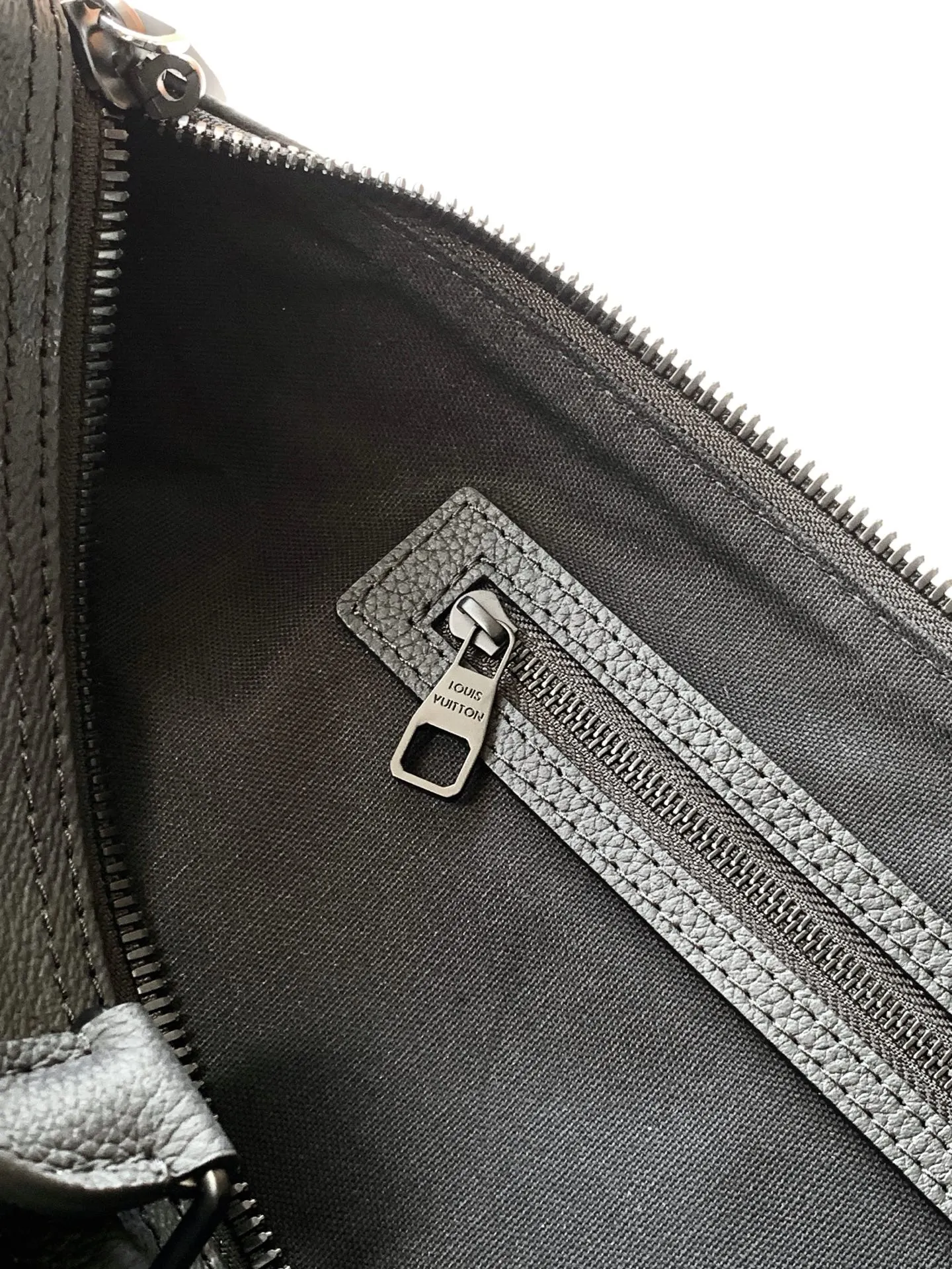 LV Black Embossed Travel Bag Image 9 LV Black Embossed Travel Bag Image 9