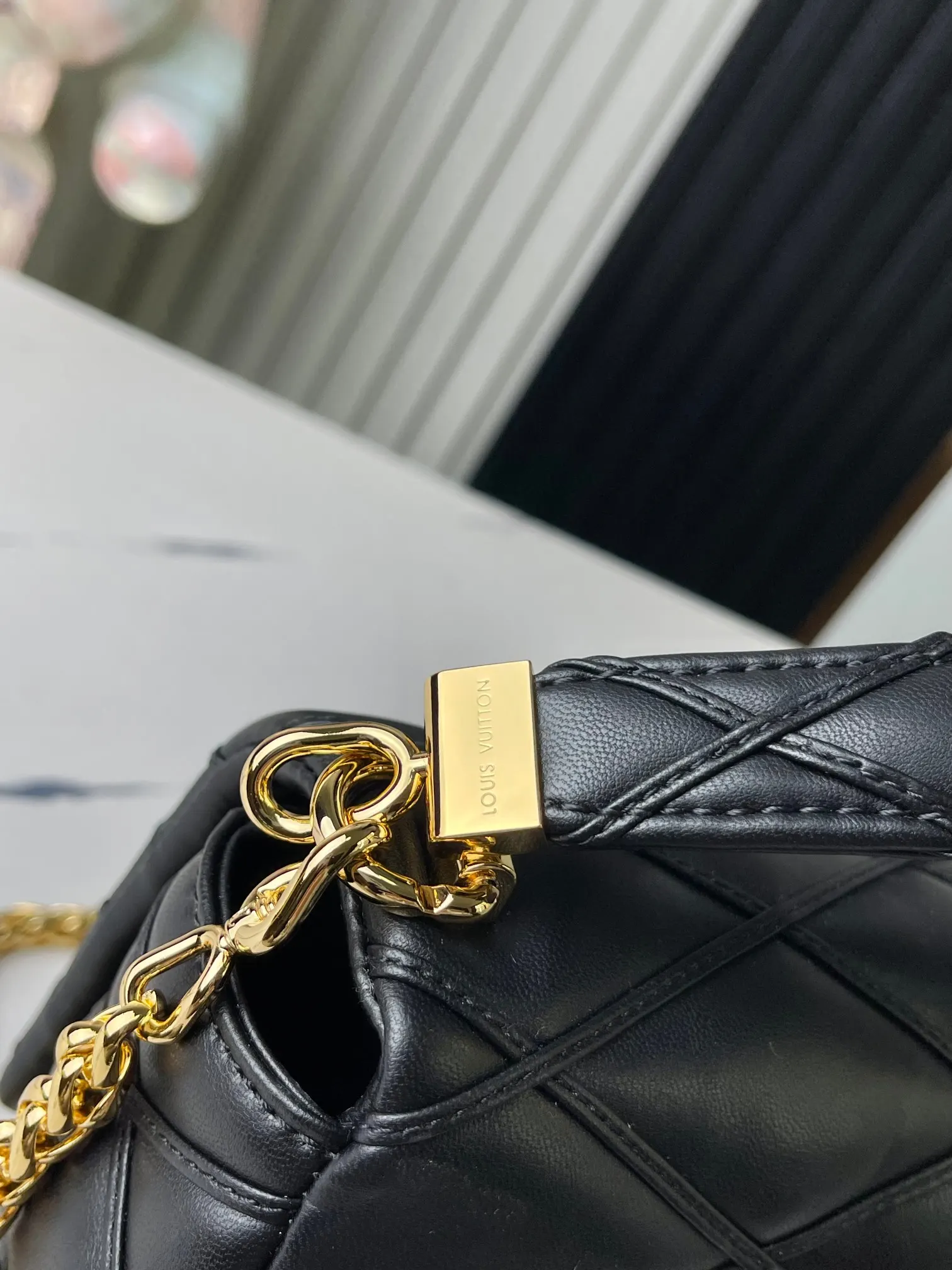 Louis Vuitton Black Suitcase Travel Lightweight