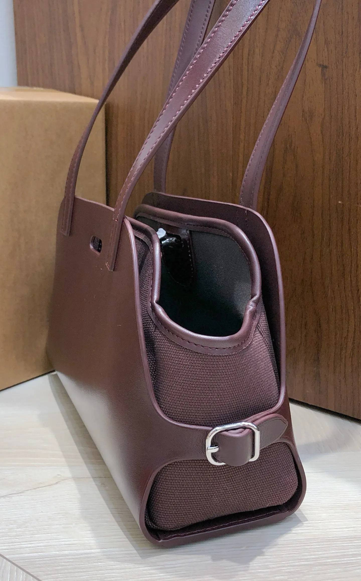 Hermes Hobo Shoulder Bag Vintage Canvas Image 6 Hermes Hobo Shoulder Bag Vintage Canvas Image 6