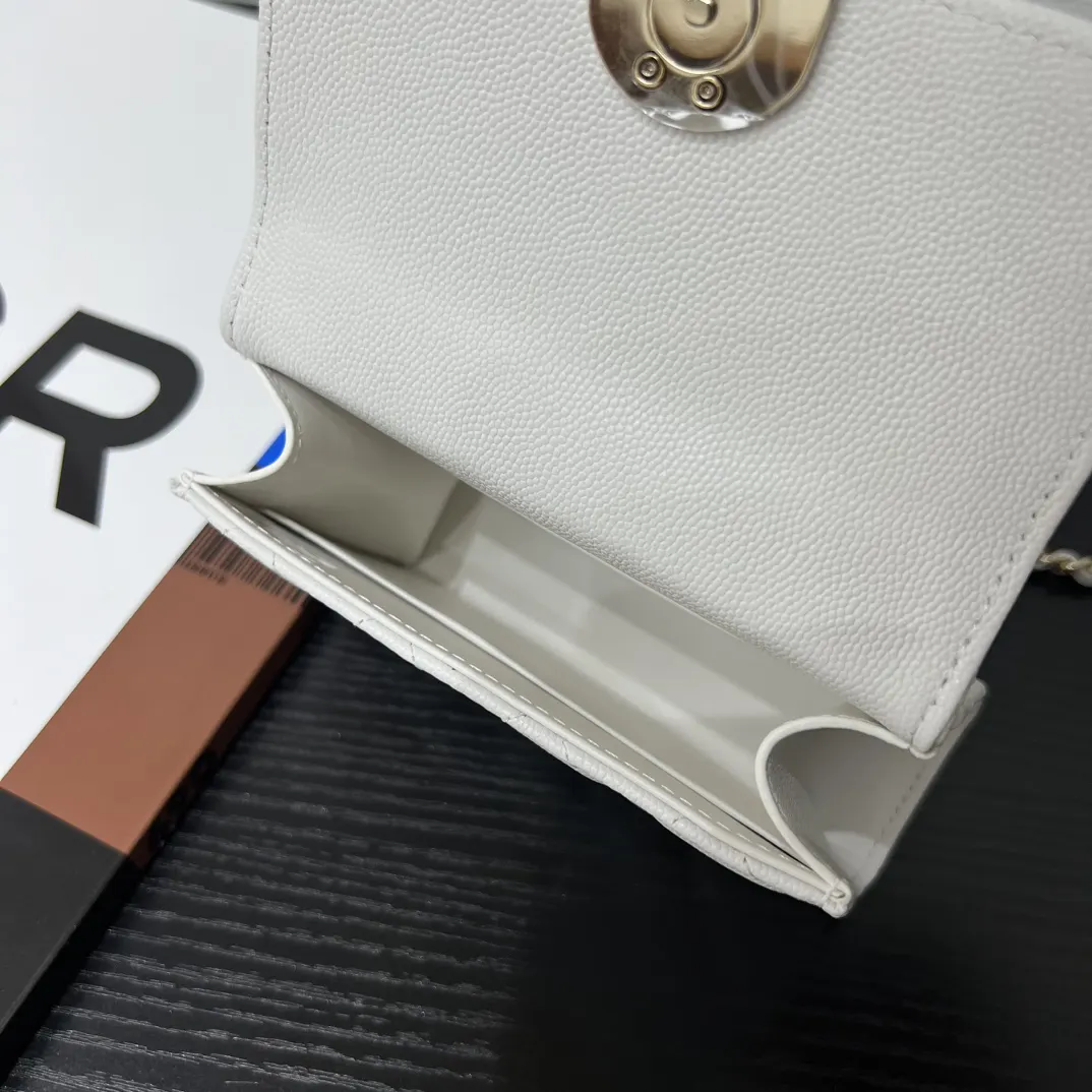 Chanel Cowhide Kelly Handle Bag Hand Crossbody Image 8 Chanel Cowhide Kelly Handle Bag Hand Crossbody Image 8