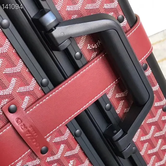 Goyard 戈雅 行李箱 拉杆箱 時尚新宠 復古形的 旅行拉杆款 輕便出行款