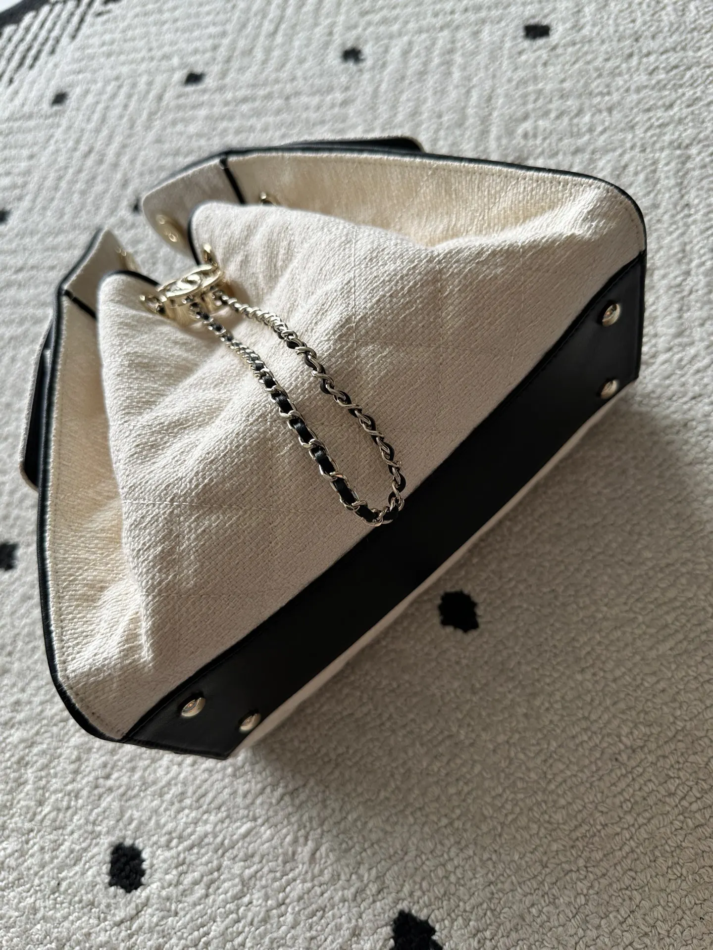 CHANEL 牛皮 腋下包 复古腋下背款