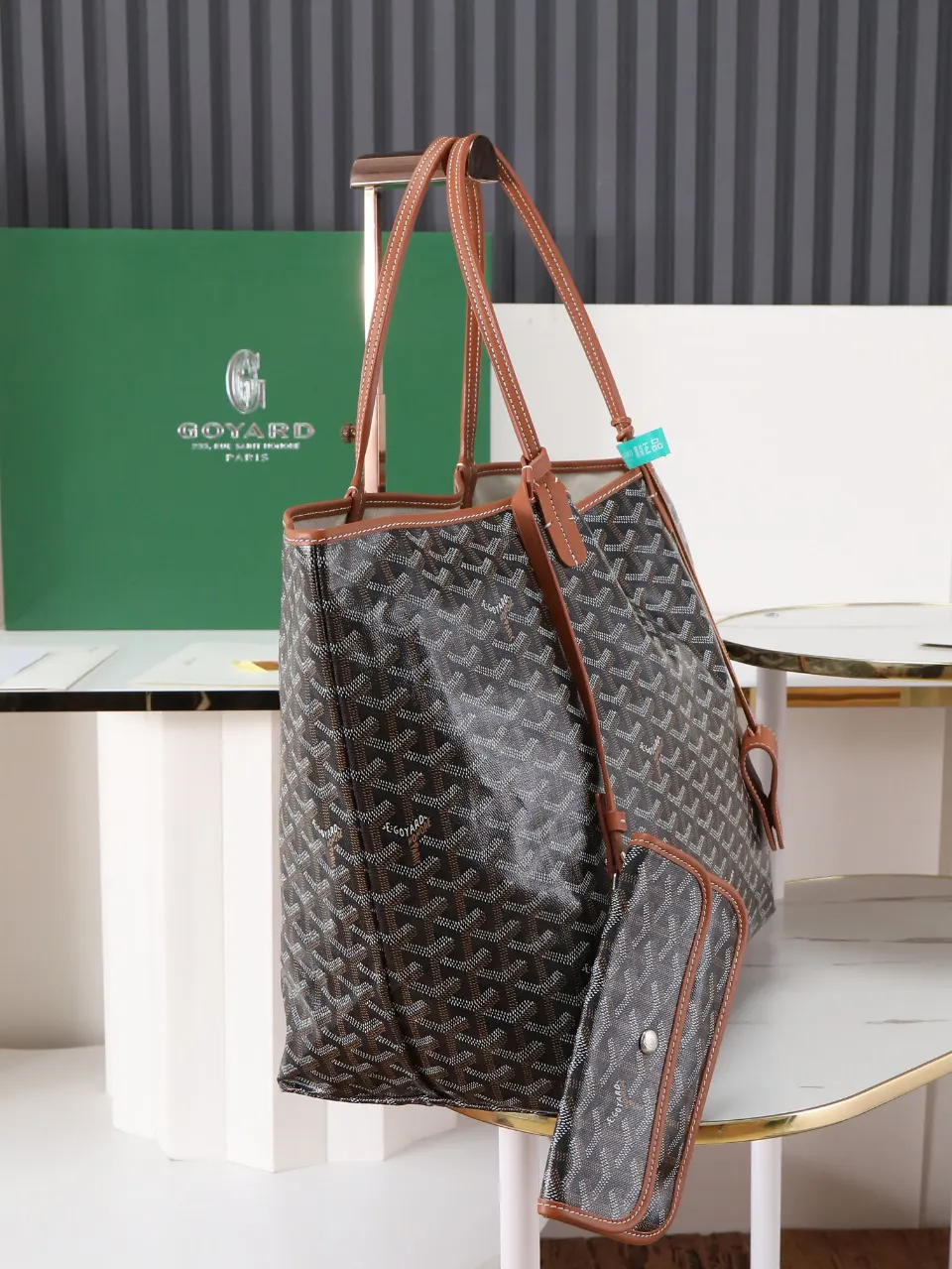 Goyard 帆布 腋下包 復古腋下背款