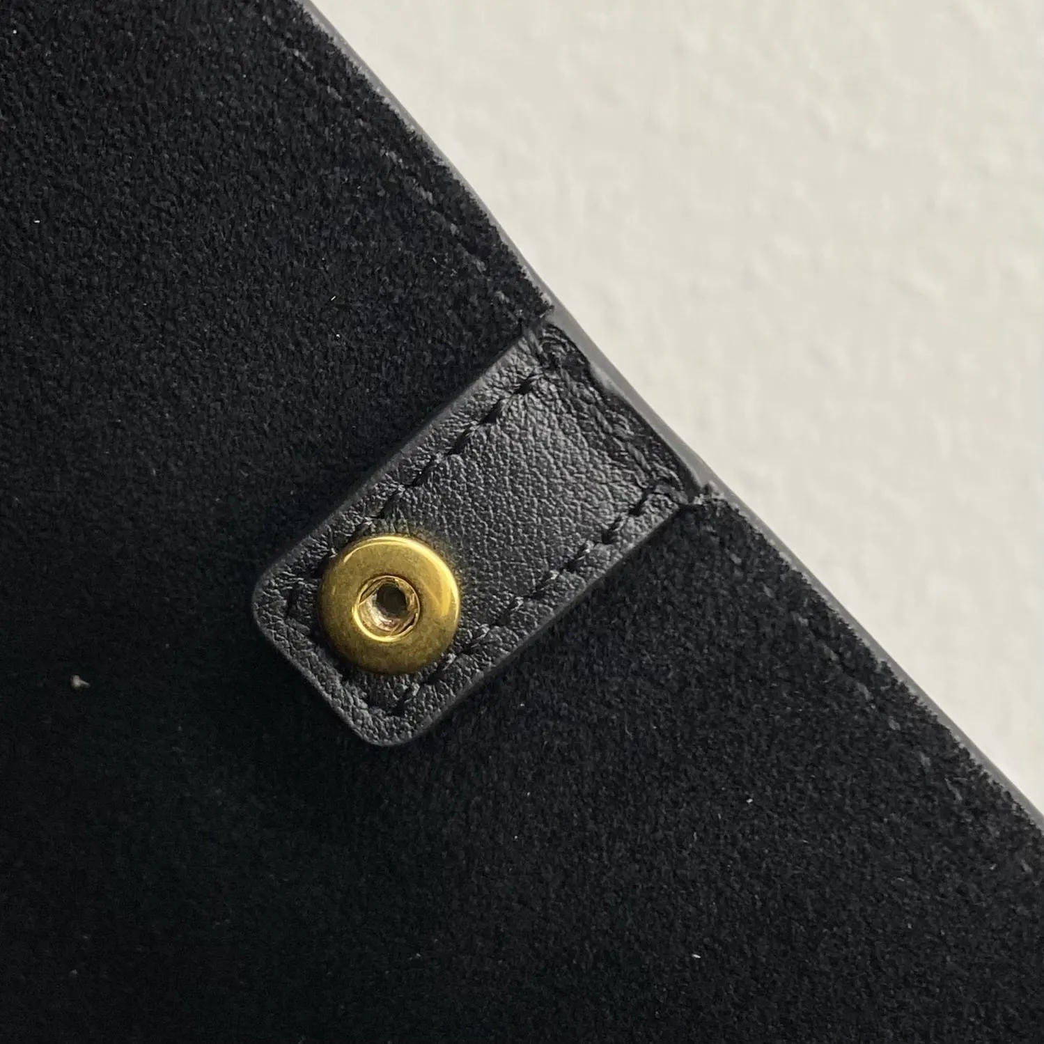 Black Hobo Shoulder Bag Vintage Leather
