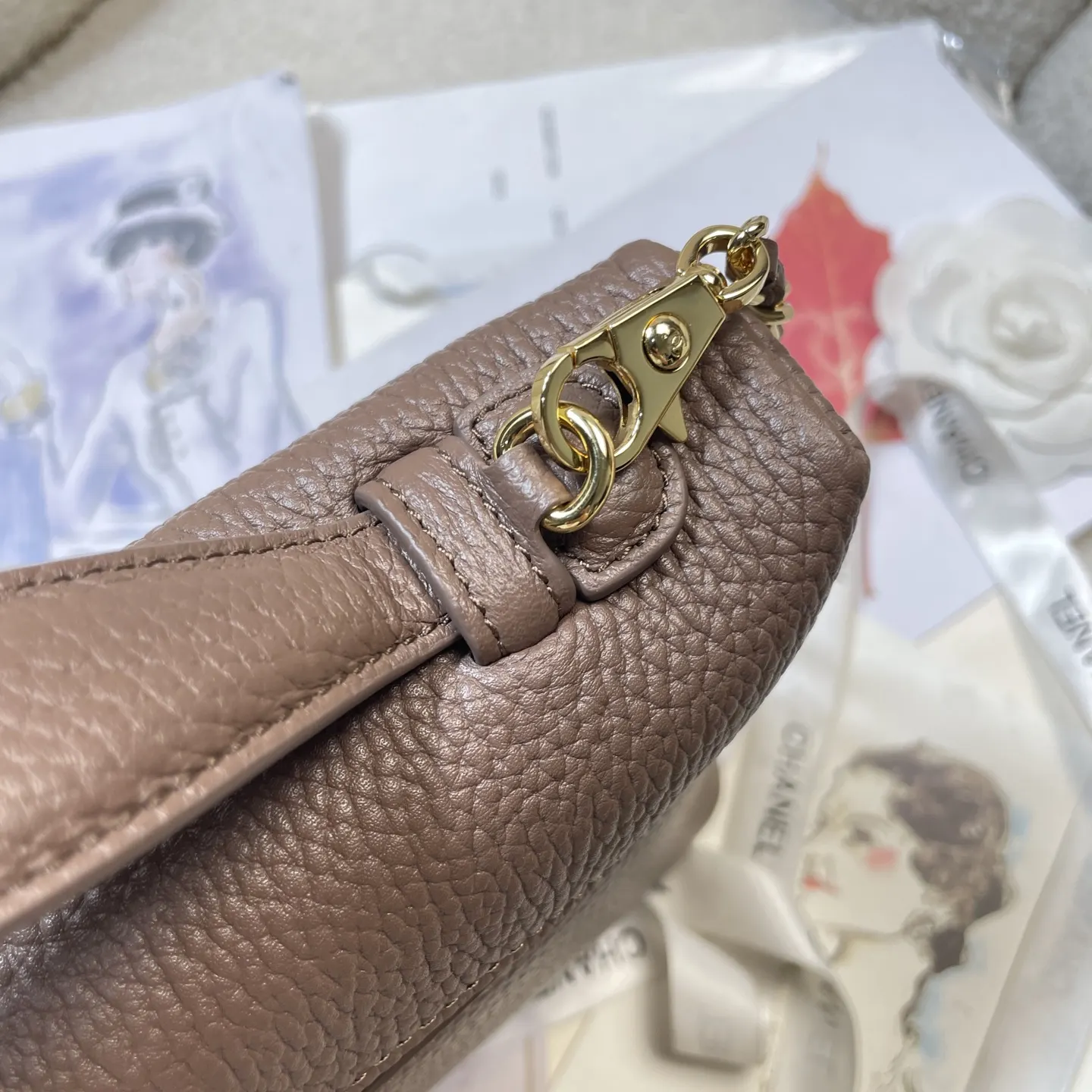 Cosmetic Pouch Premium Leather