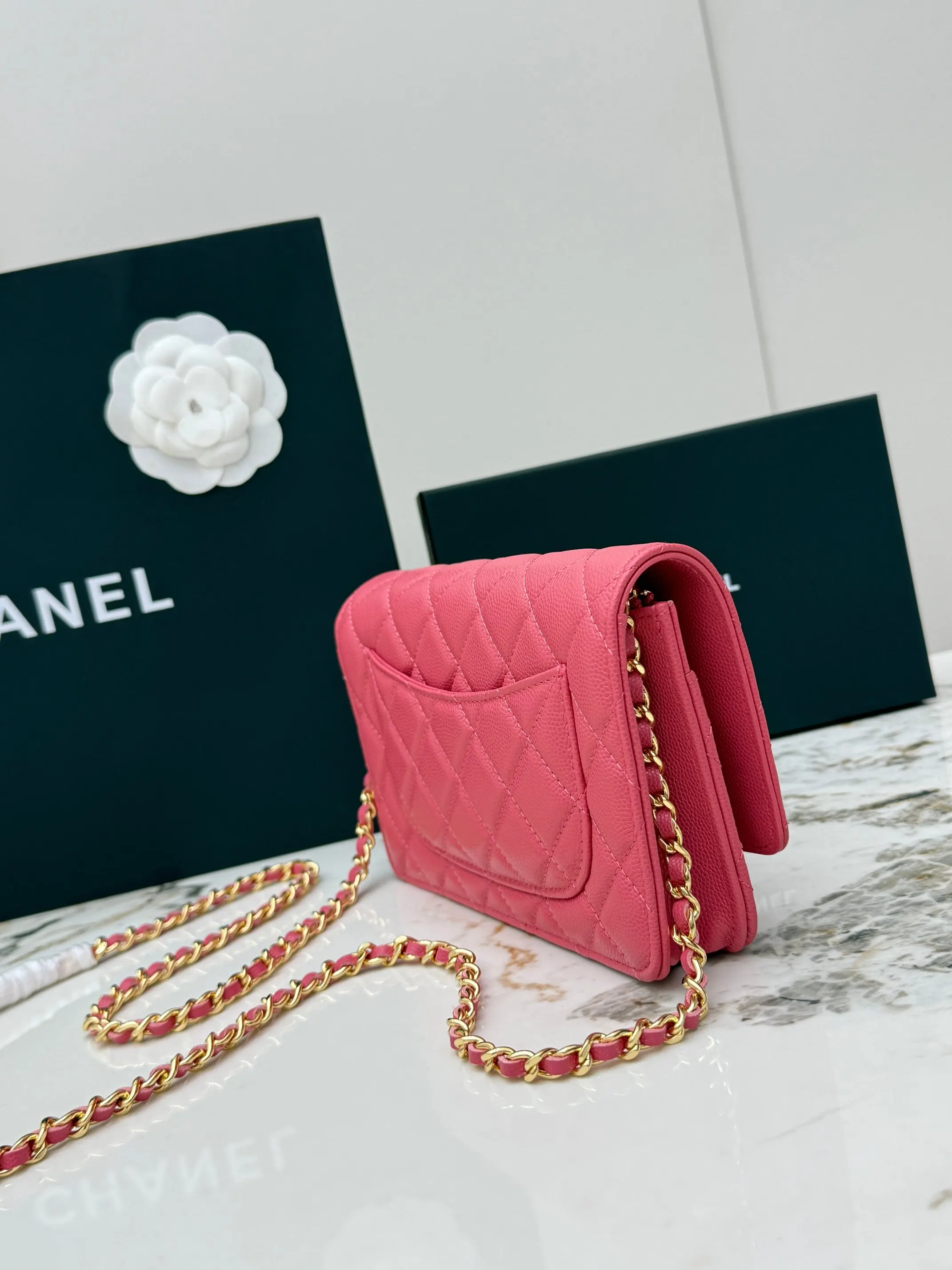 Chanel Chain Bag Leather