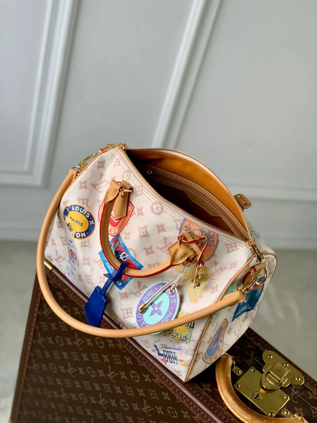 LV Speedy 牛皮 收纳包 旅行收纳款