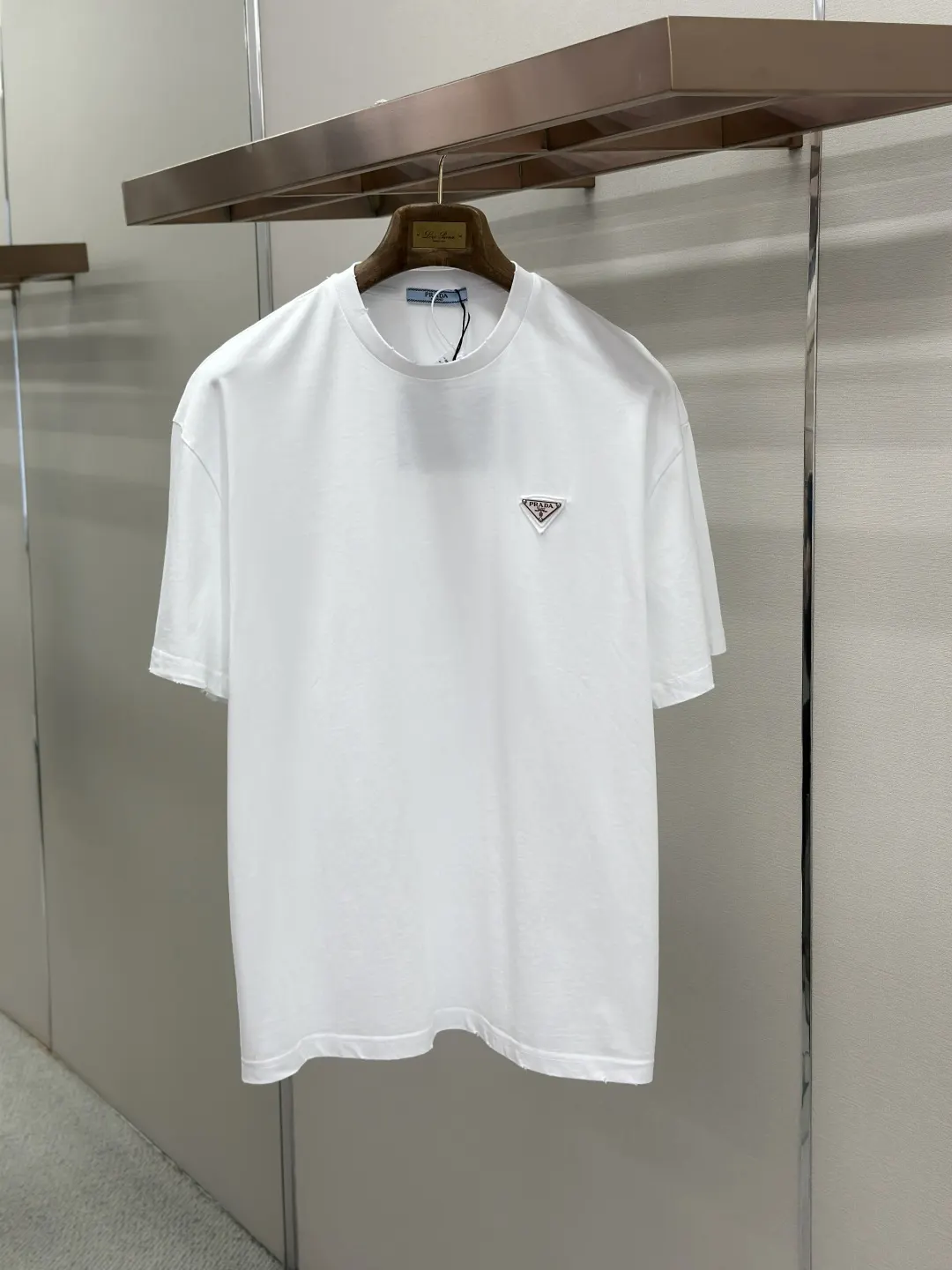 Prada 棉质 Logo 短袖T恤