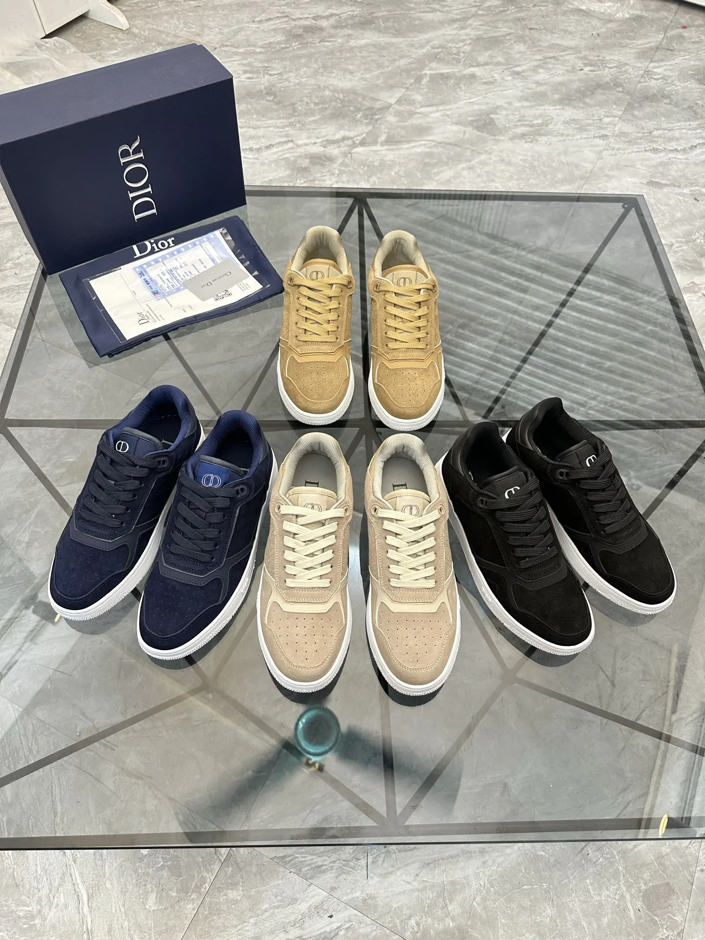 Dior 黑色低帮休闲鞋