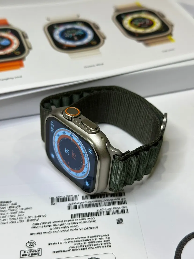 绿色 watch ultra 开发定制 市面 手表 经典腕表款