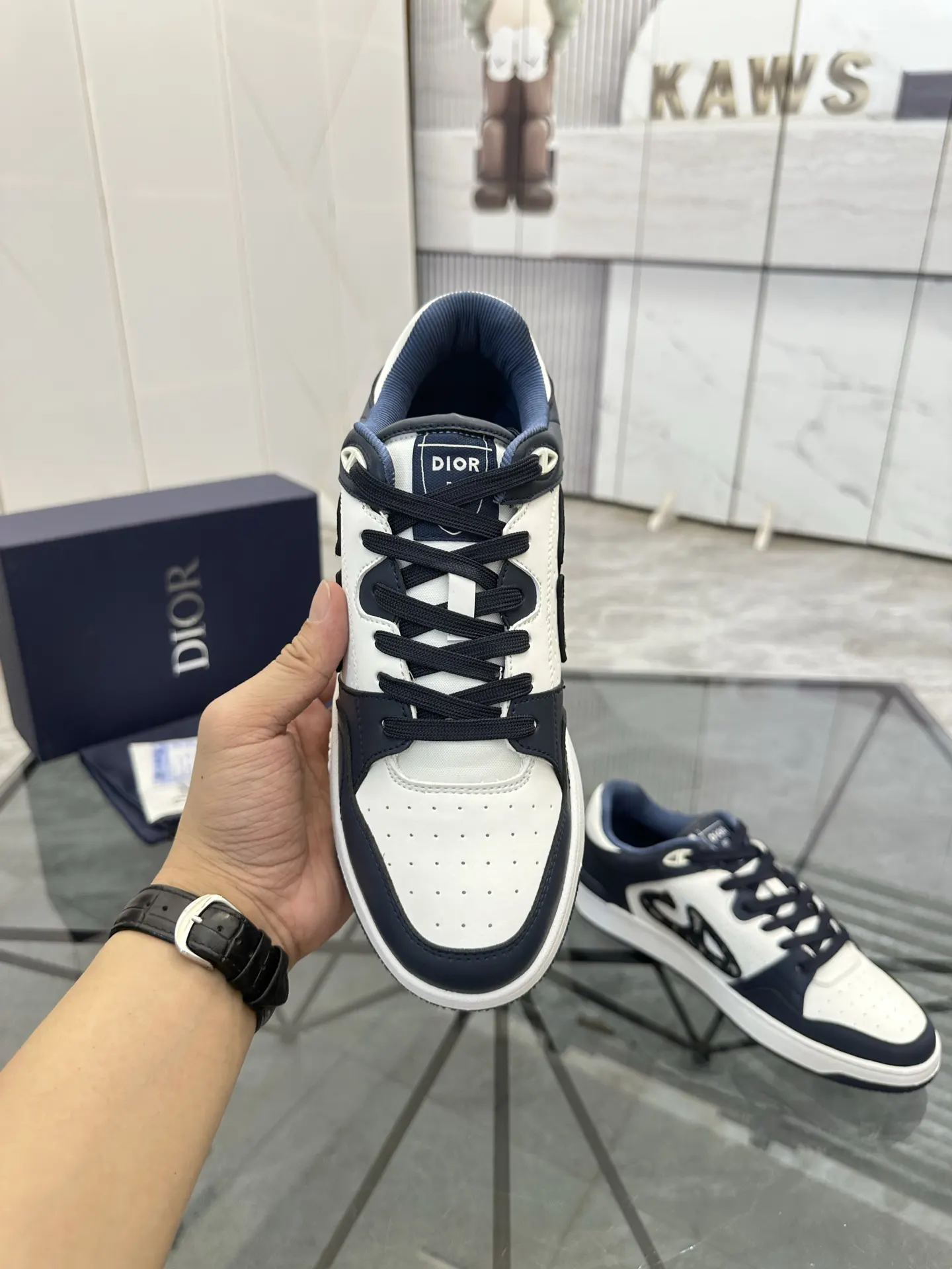 Dior B57 Cowhide Shoes Comfortable And Sneakers