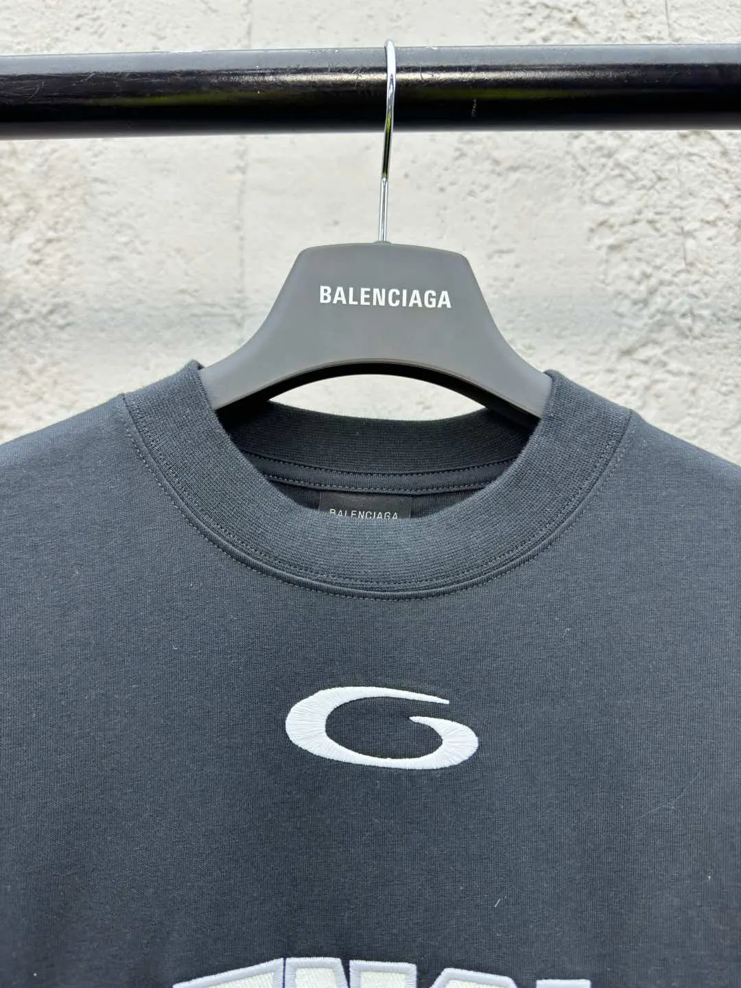 Balenciaga Blue Short Sleeve T-Shirt Street