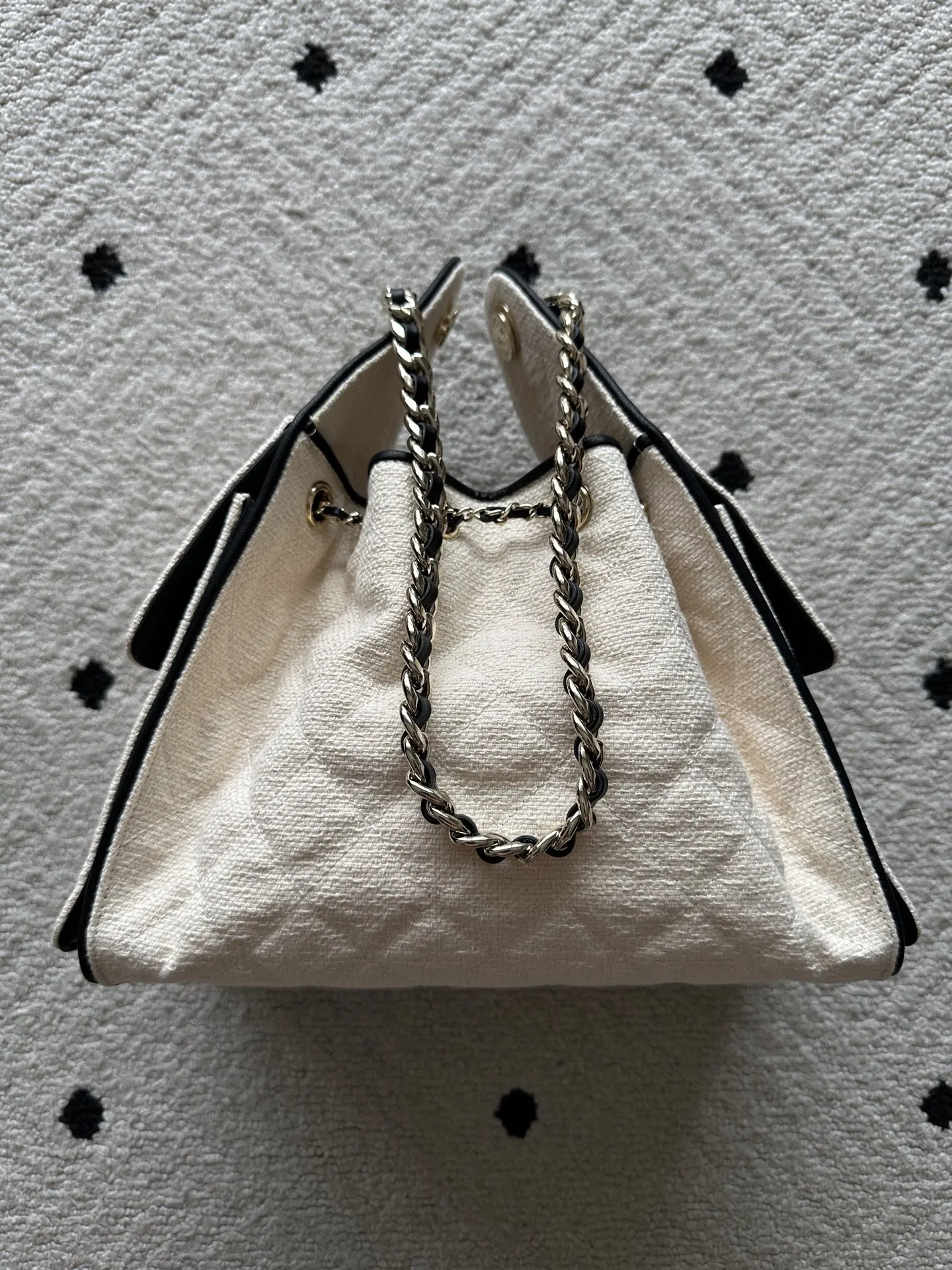 CHANEL 牛皮 腋下包 复古腋下背款