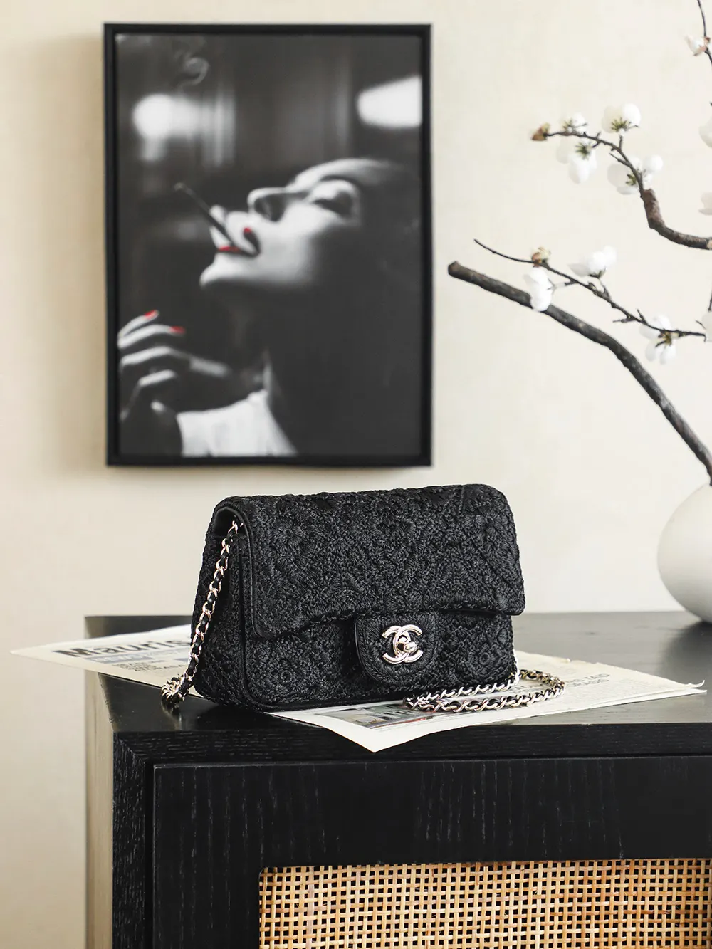 Chanel Pink Top Handle Bag Commuter