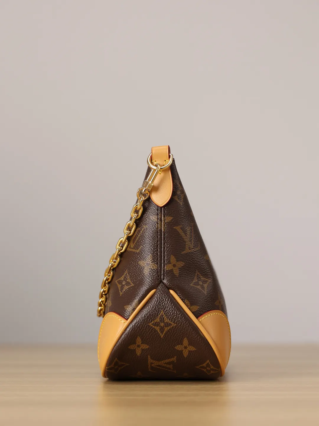 Brown Chain Bag Leather