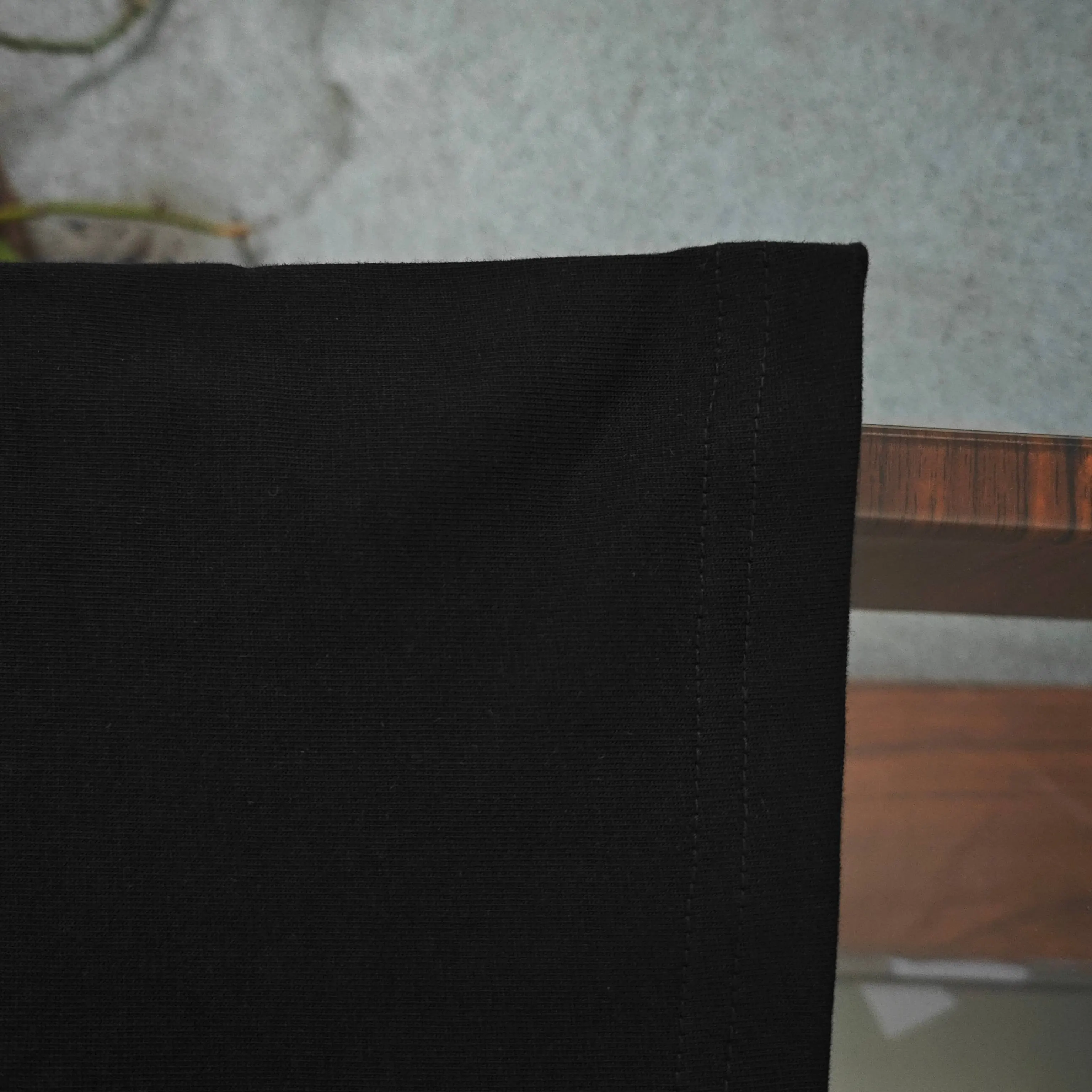 Balenciaga Black Cotton Logo Short Sleeve T-Shirt Loose