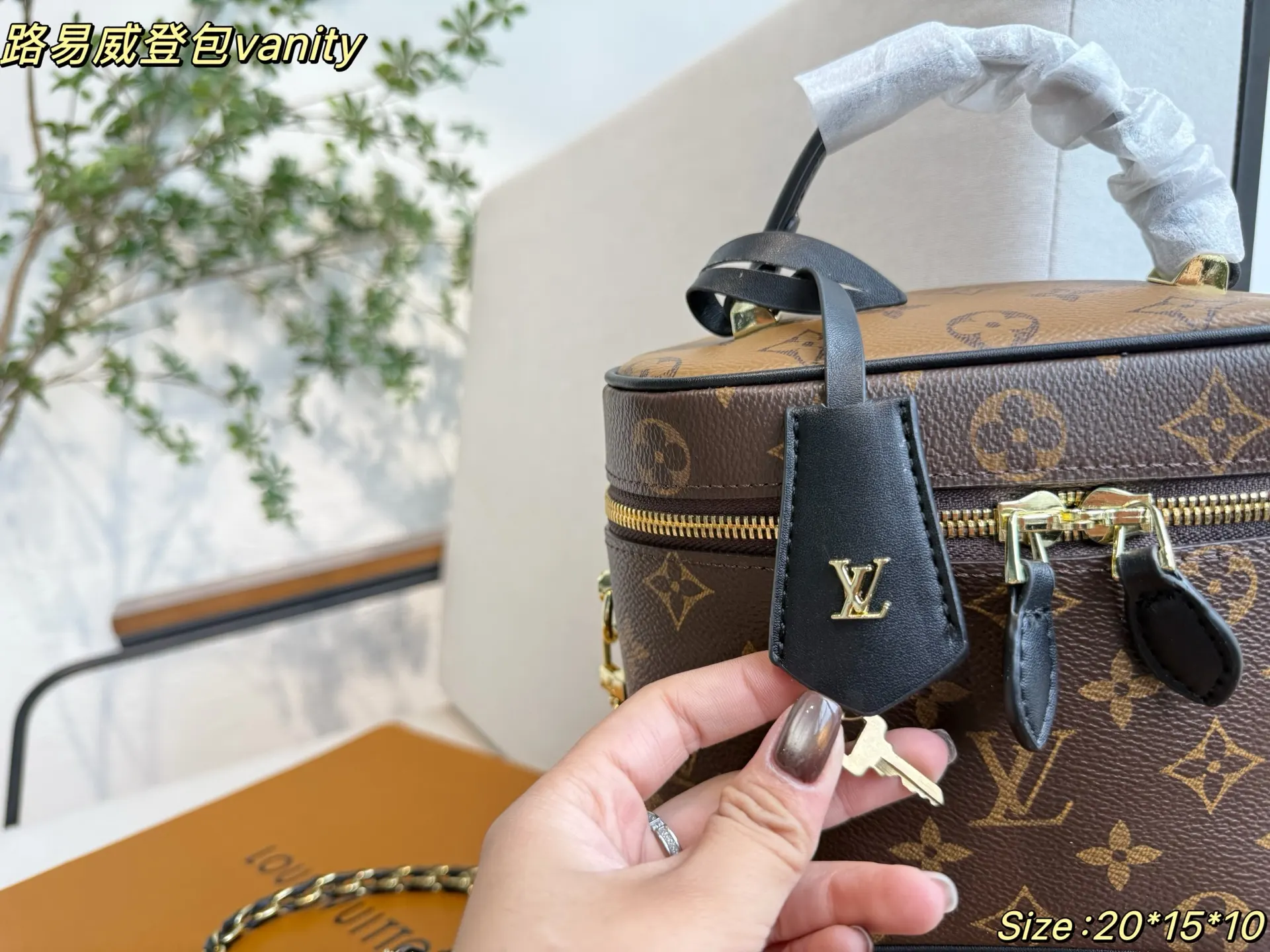 Monogram Chain Bag