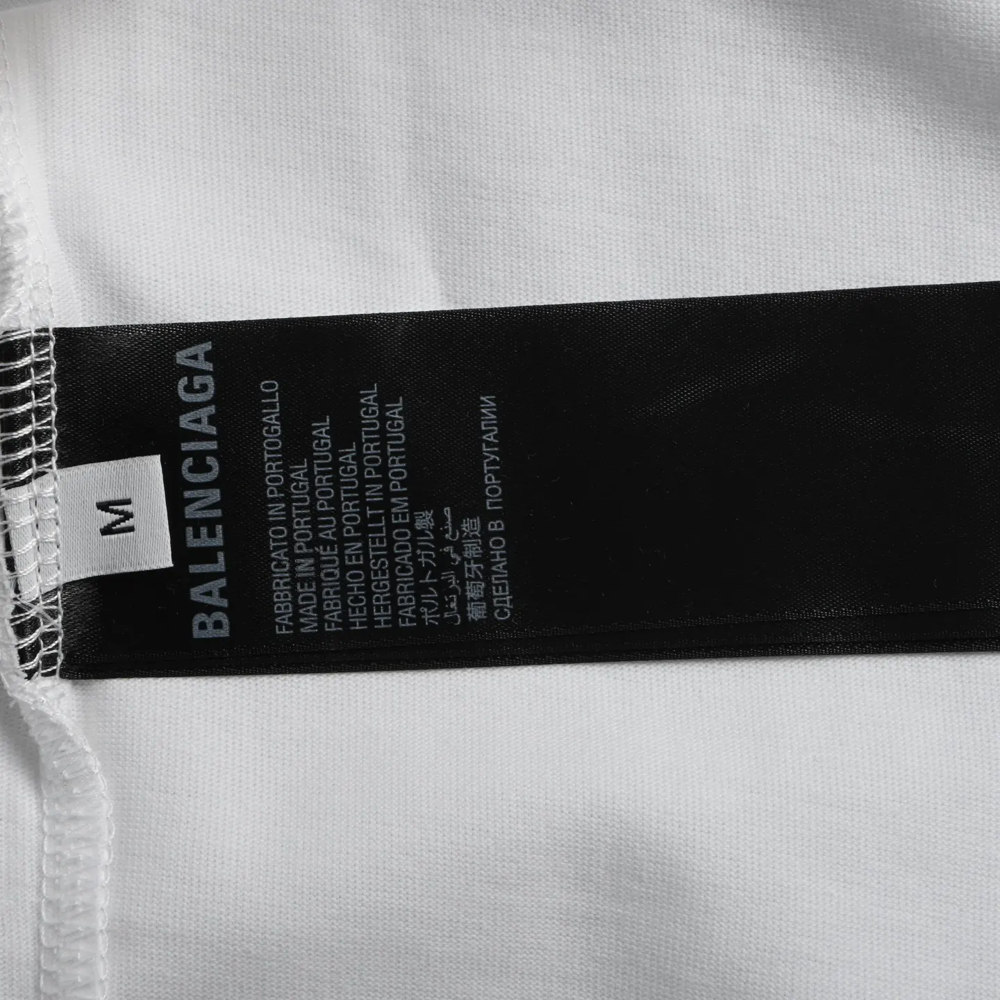 Balenciaga Logo Letter Short Sleeve T-Shirt Street
