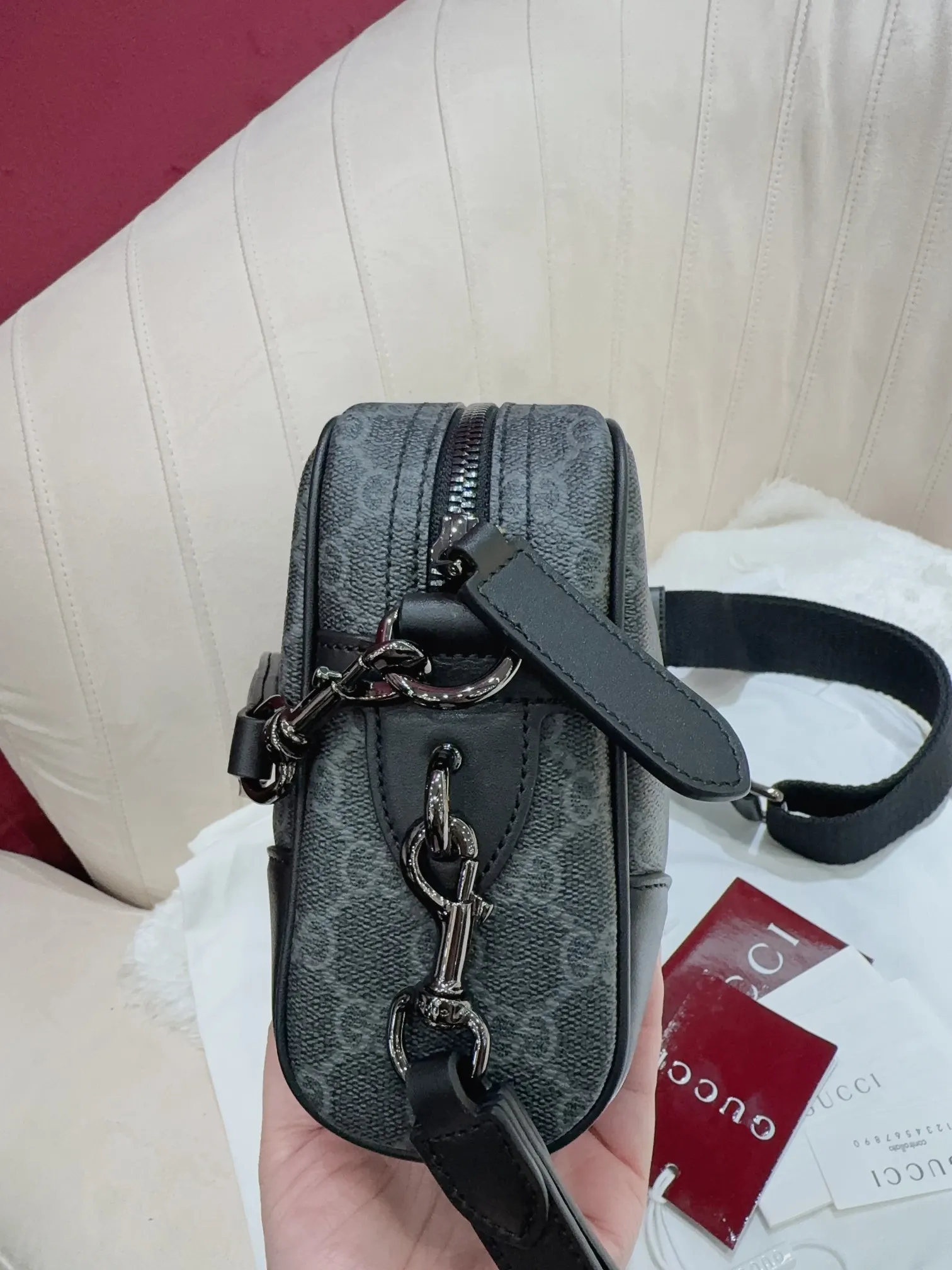 Gucci 黑色 手提包
