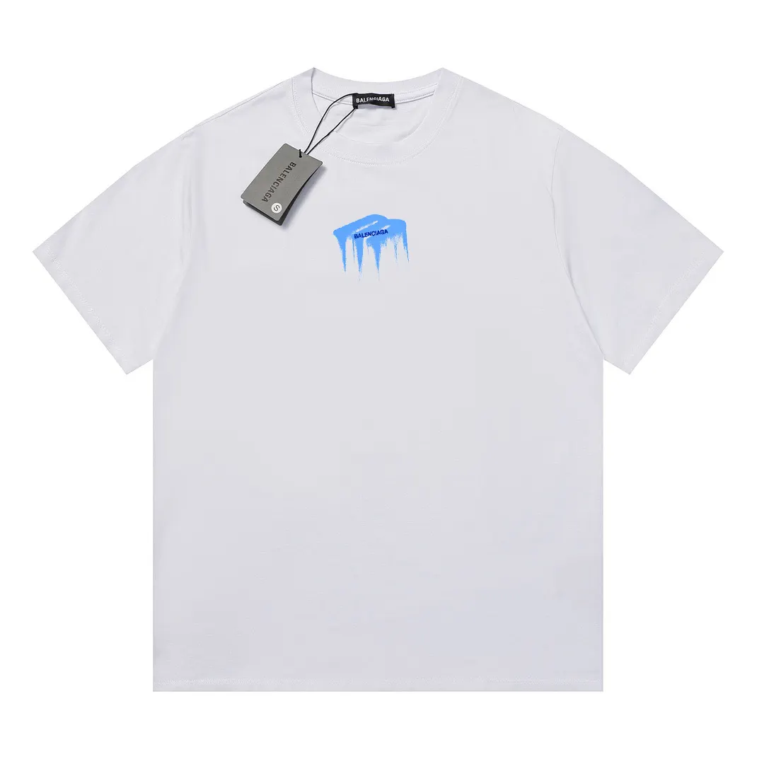 Balenciaga Black Short Sleeve T-Shirt Street