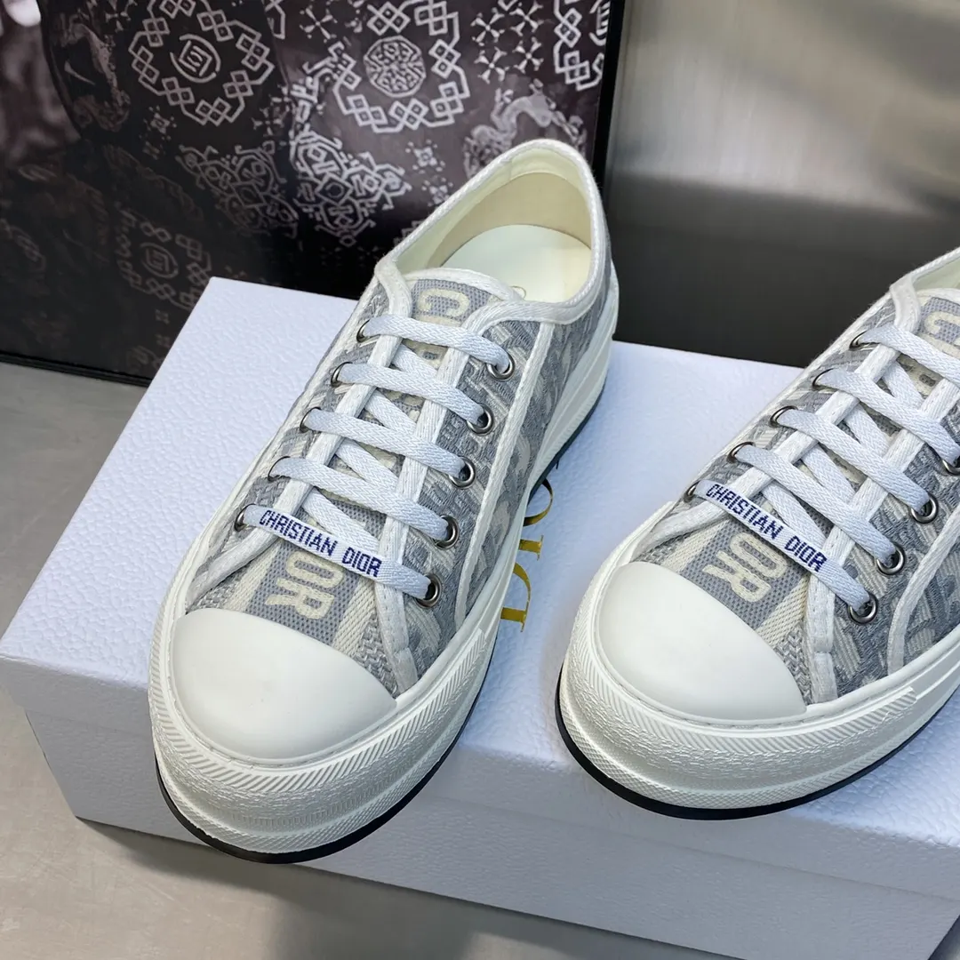 Dior 厚底 拼色 运动鞋