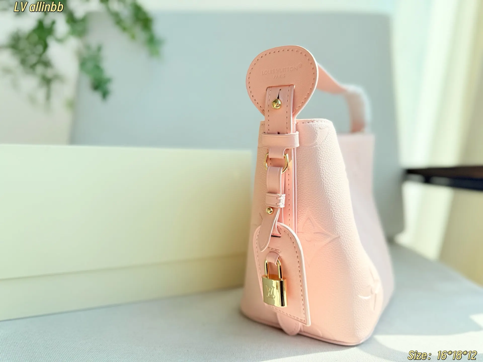 Louis Vuitton Pink Bucket Bag Casual